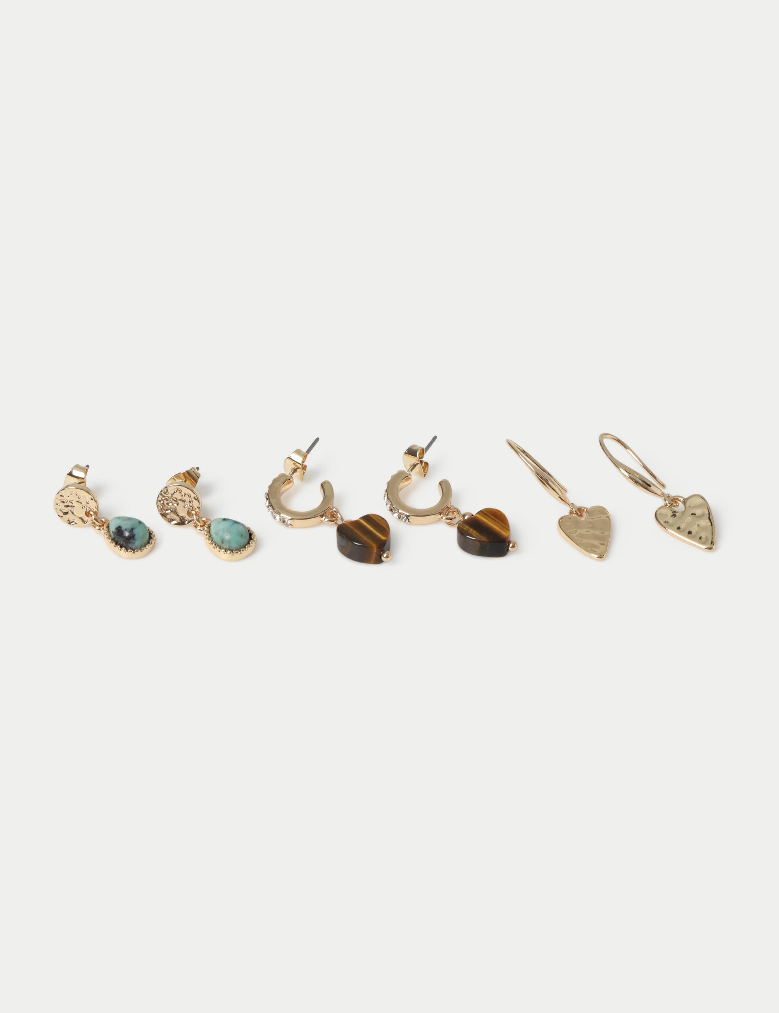 3 Pack Hoop Earrings 2 of 2