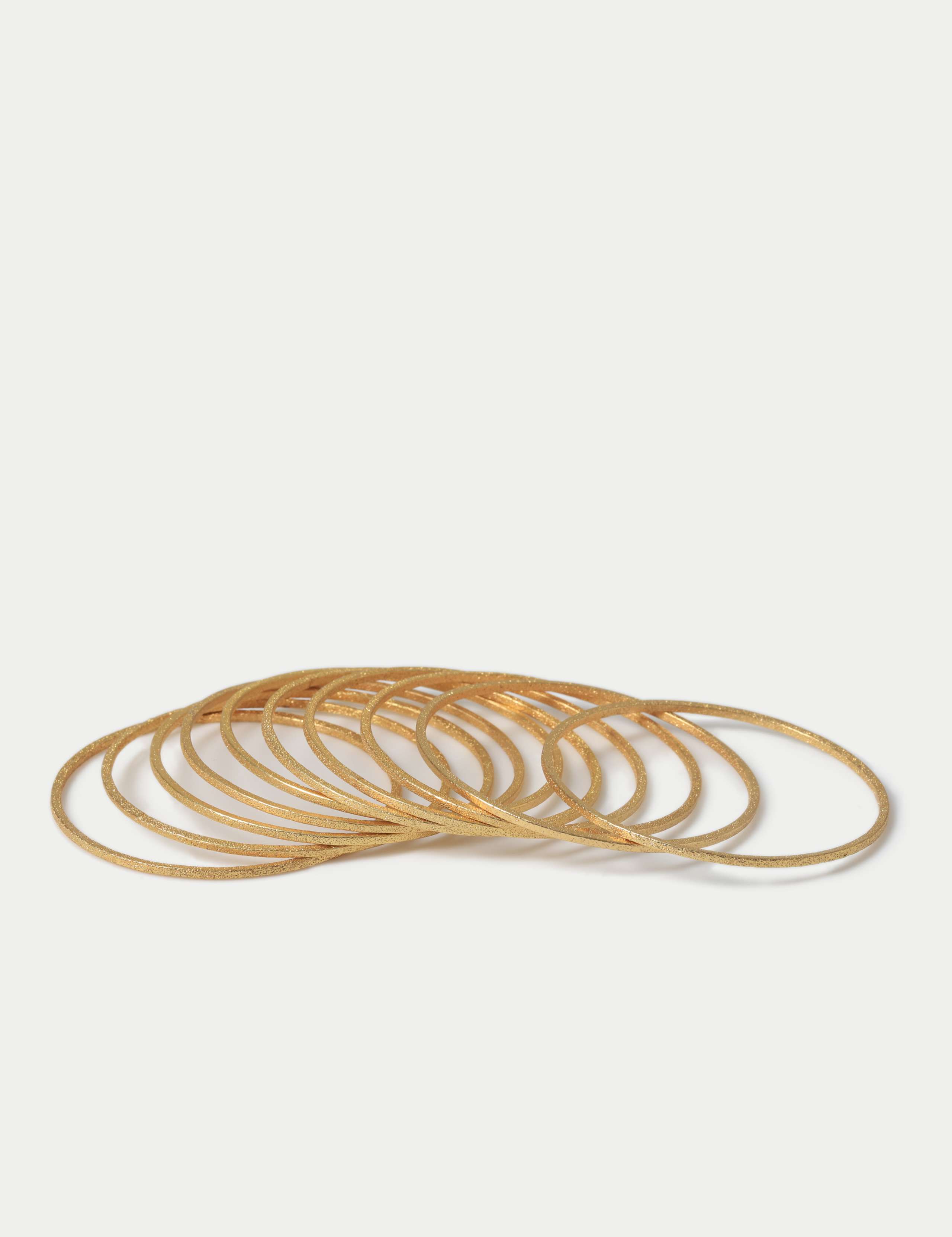 Gold Tone Bangle Set 2 of 2