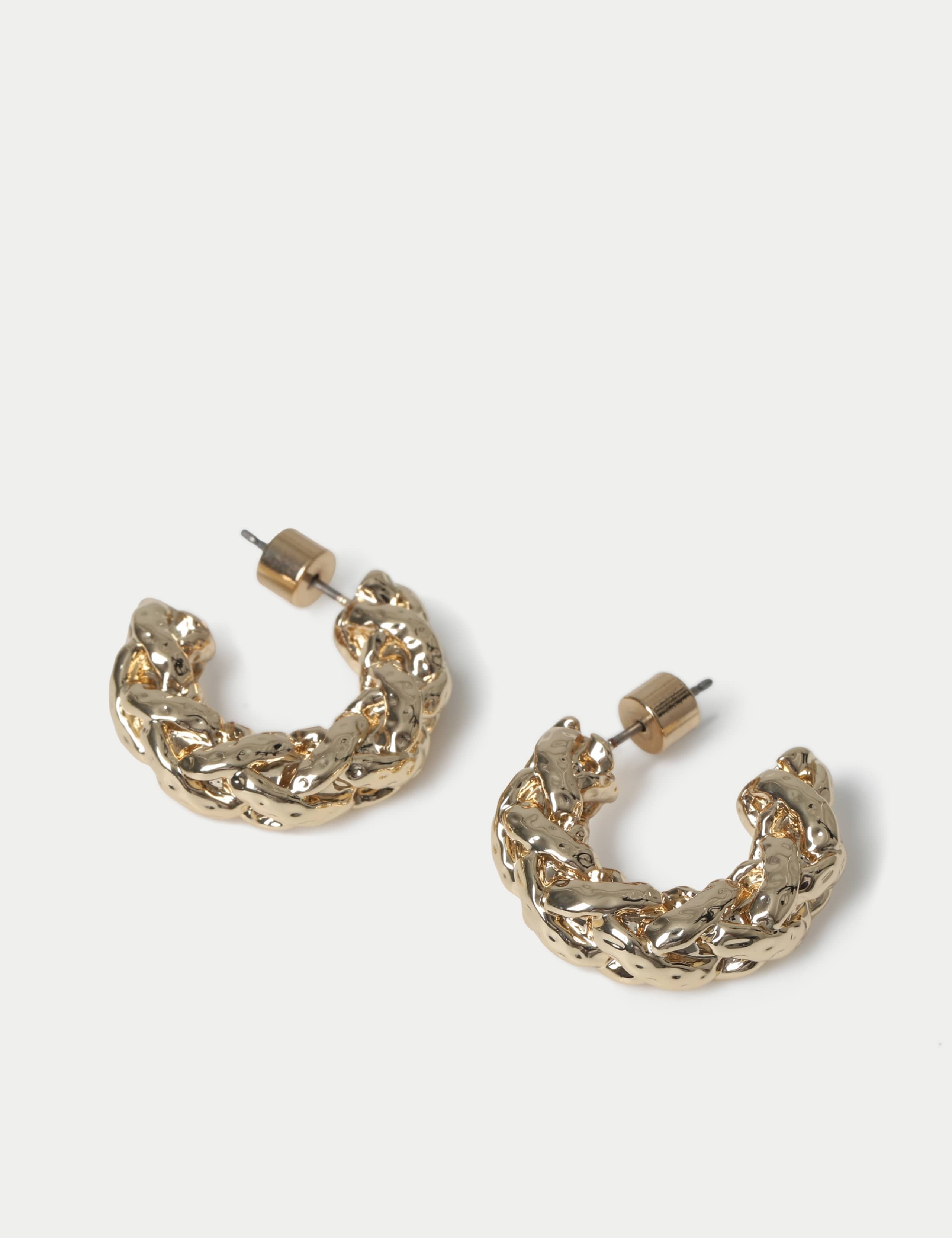 Weave Hoop Earrings 2 of 2