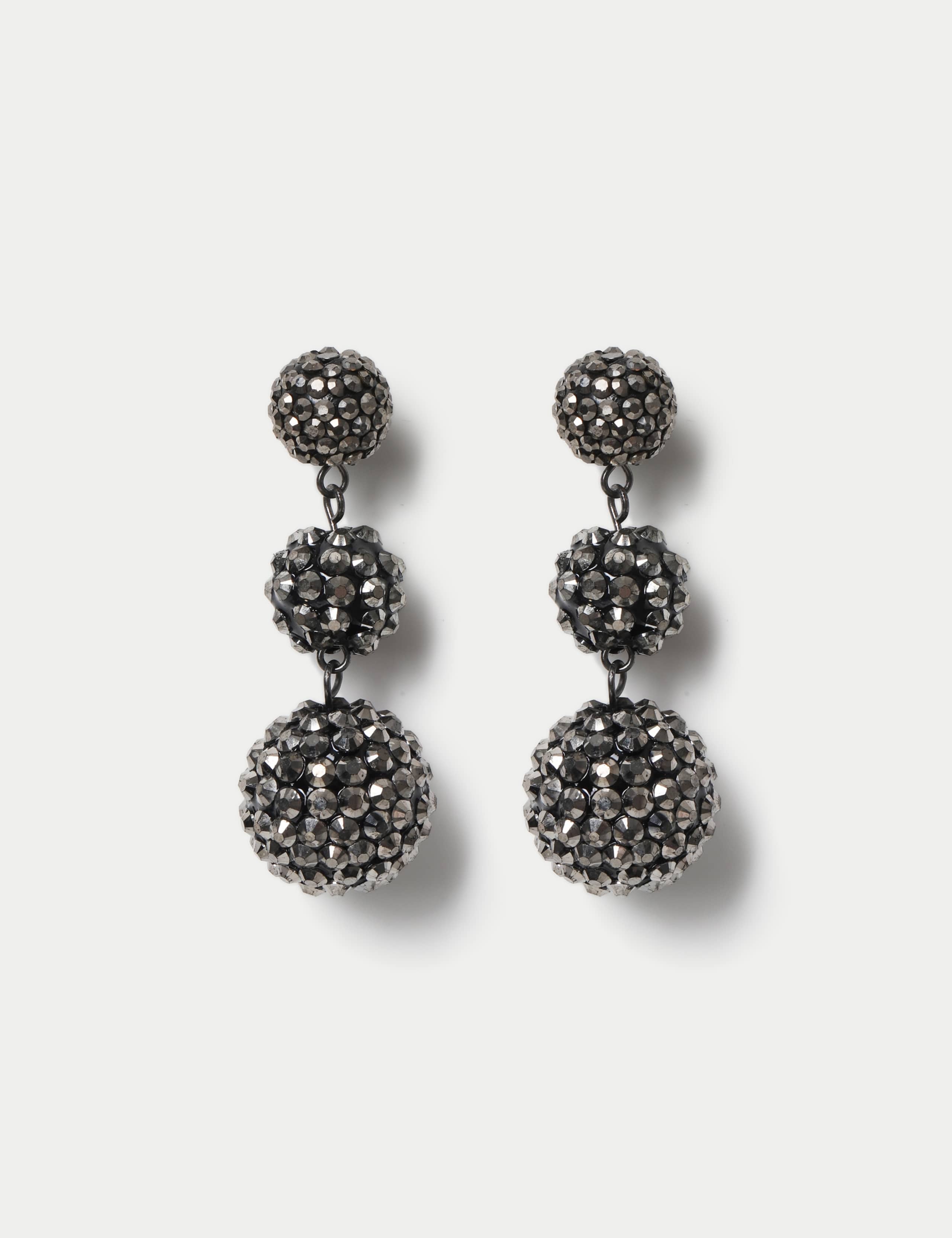Christmas Crystal Drop Earrings 1 of 2