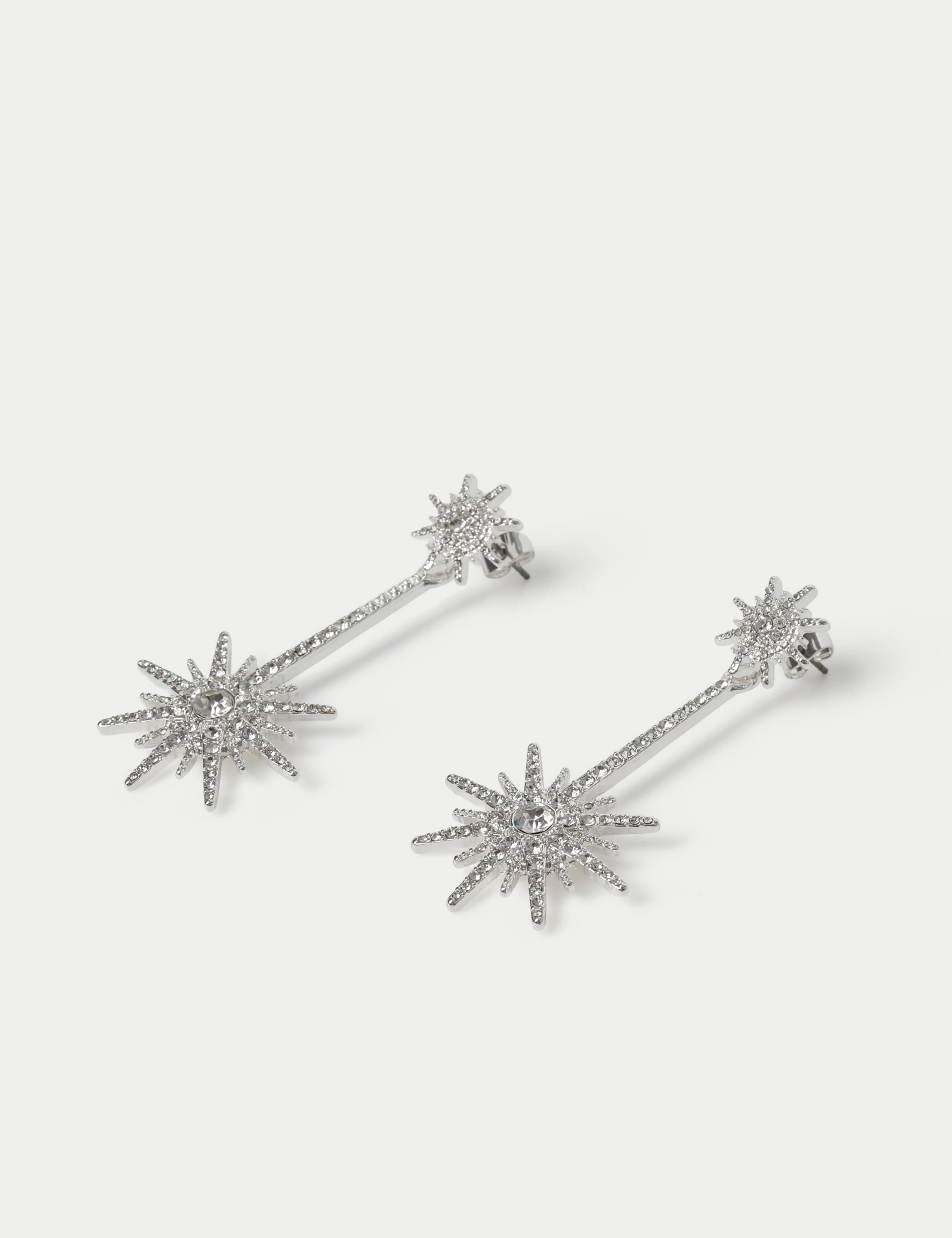 Christmas Star Stick Drop Earrings 2 of 2