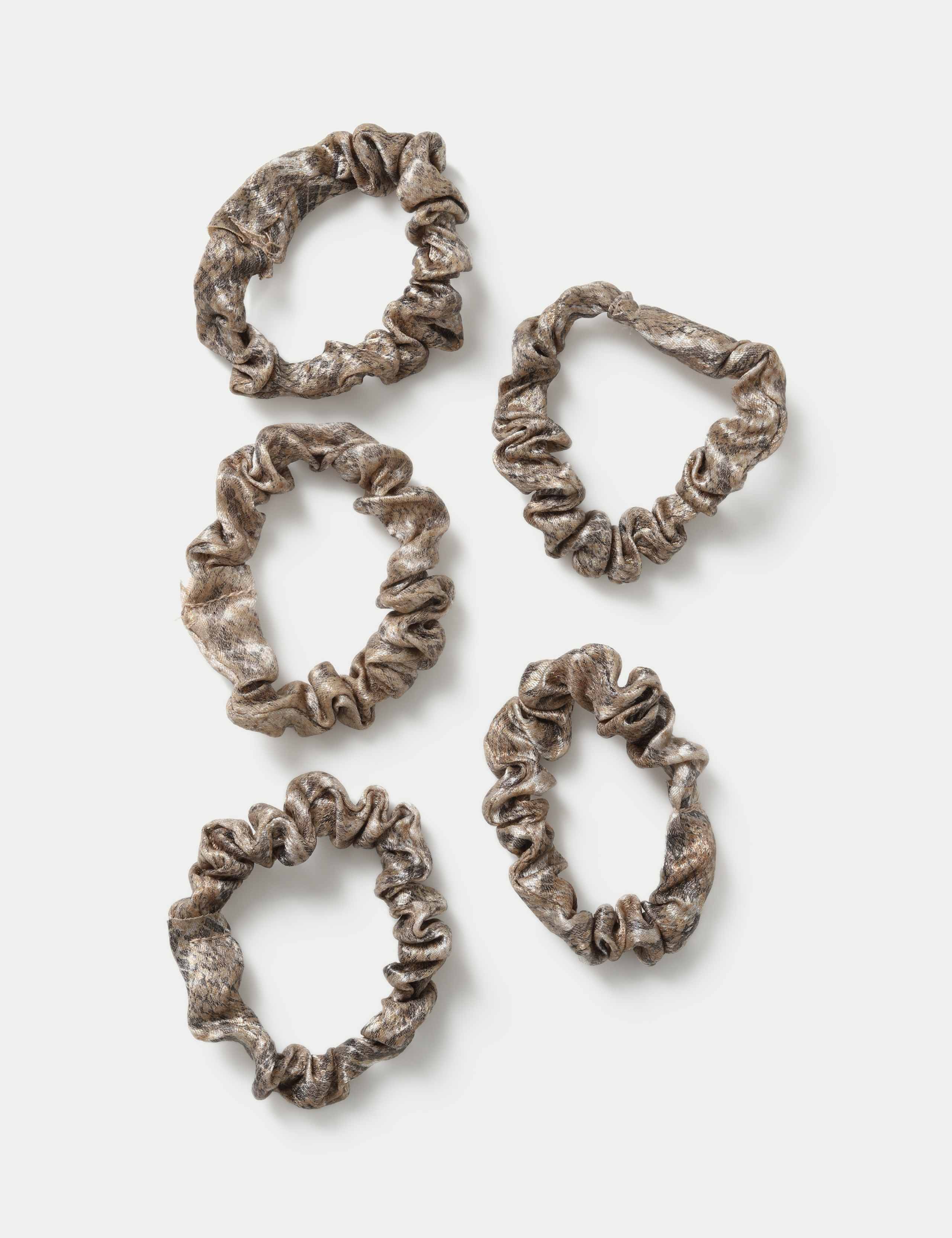 5 Pack Animal Scrunchie 2 of 2