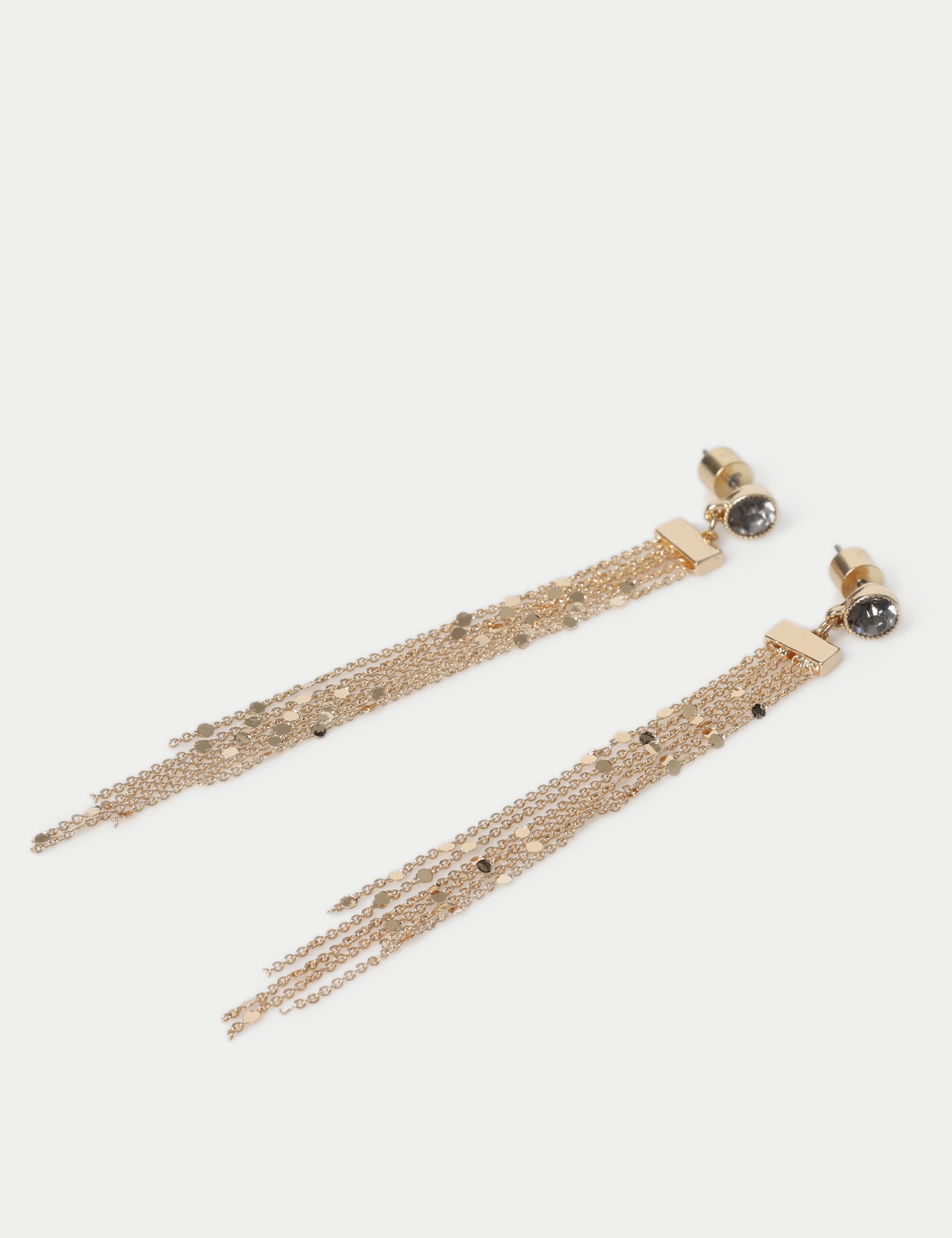 Fine Chain Drop Earrings 2 of 2