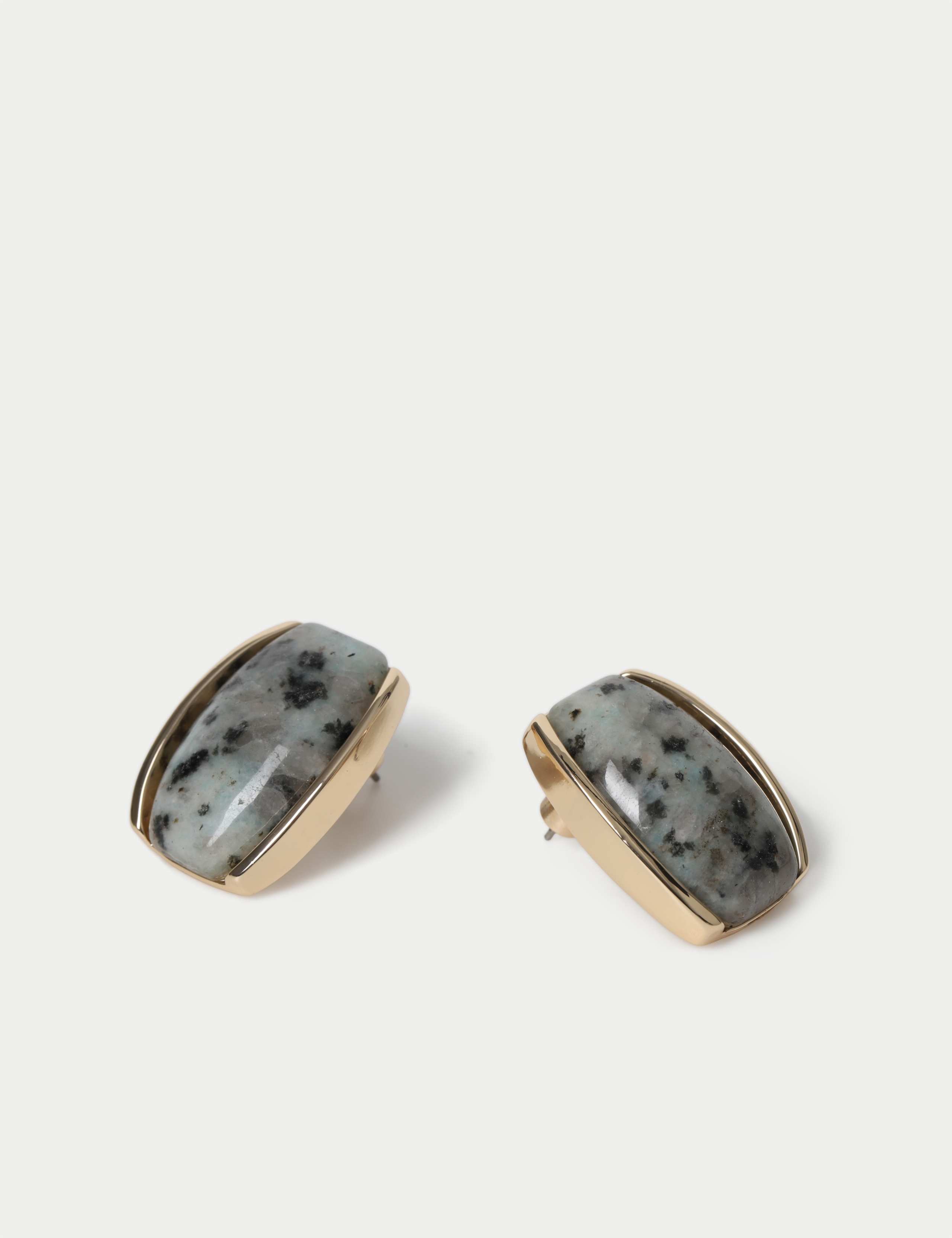 Natural Stone Stud Earrings 2 of 2