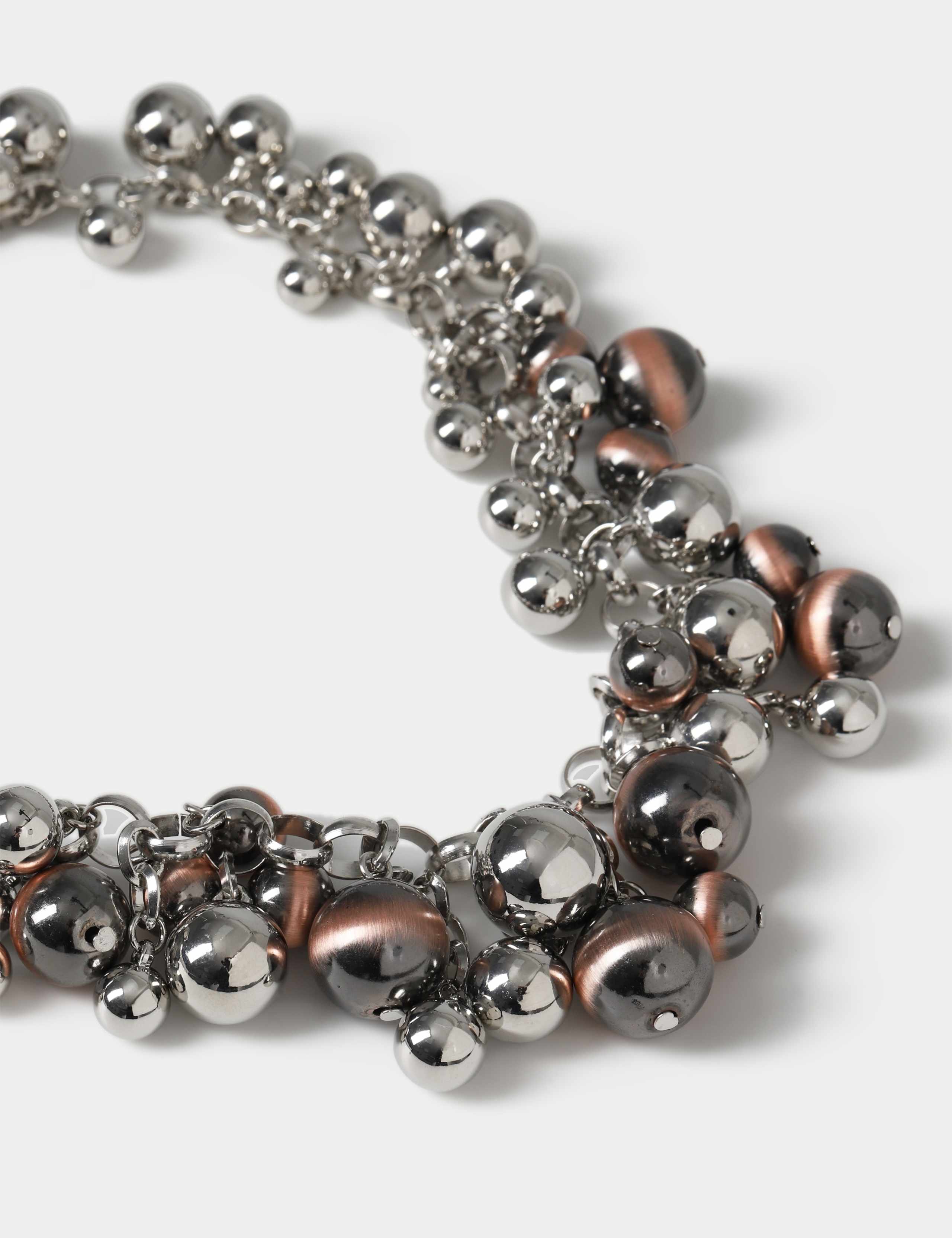 Beaded Cluster Necklace 2 of 2