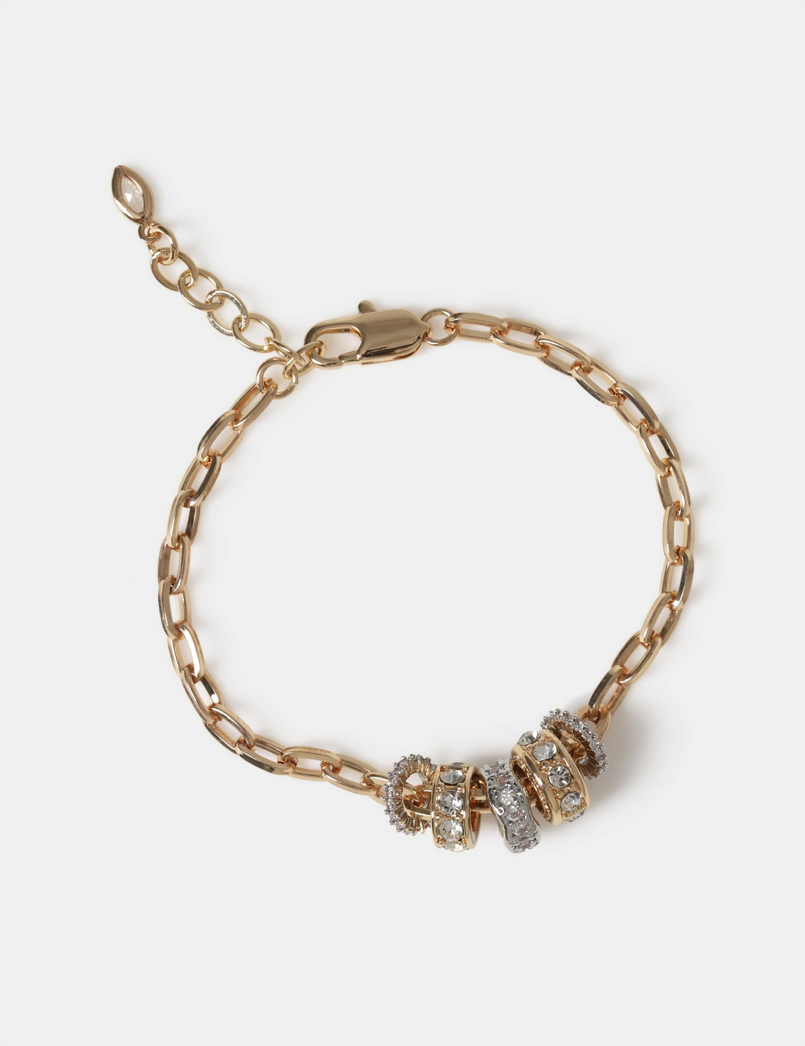 Premium Mixed Plate Rondelle Bracelet 2 of 2