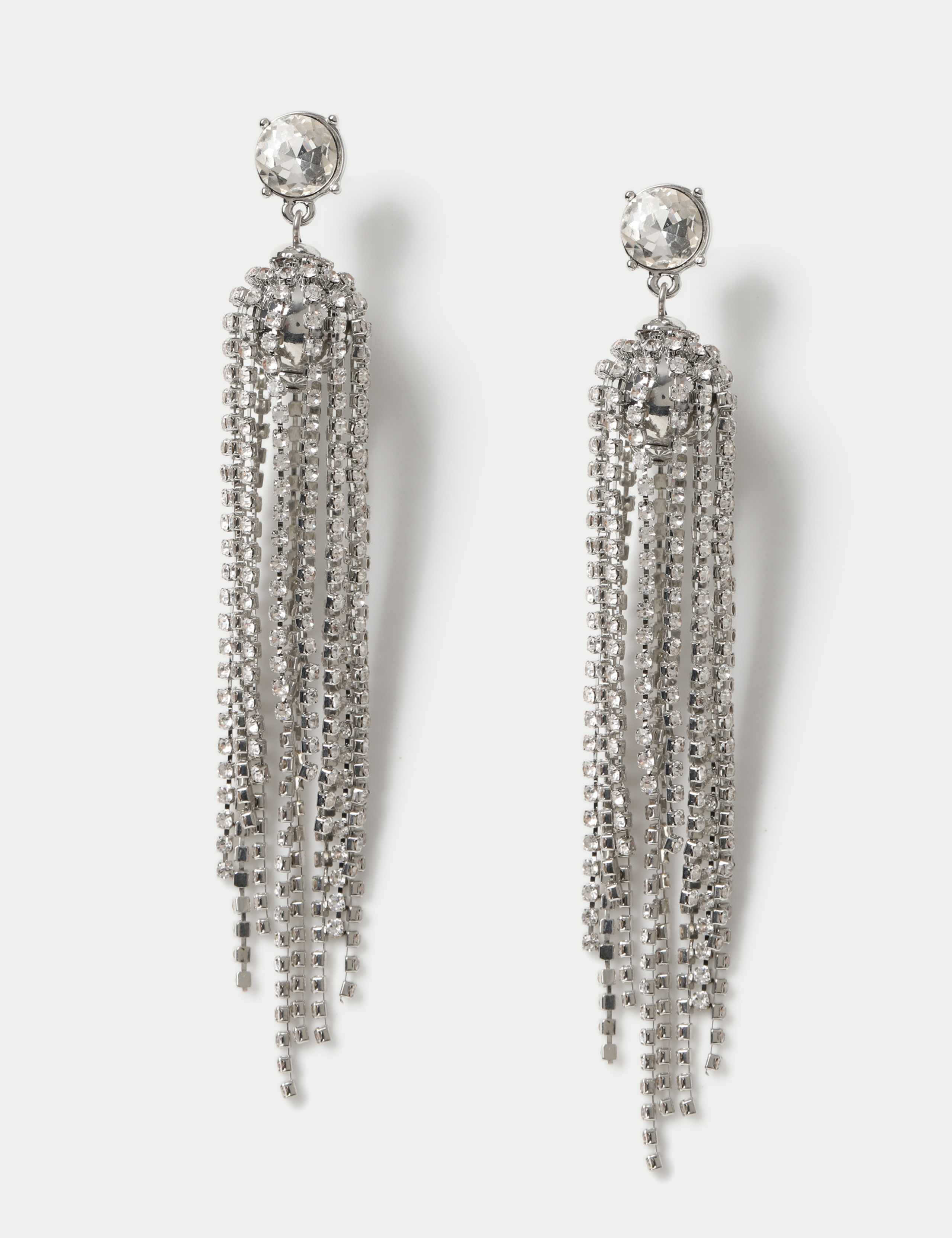 BC Statement Cupchain Ball Drop Earrings 1 of 2