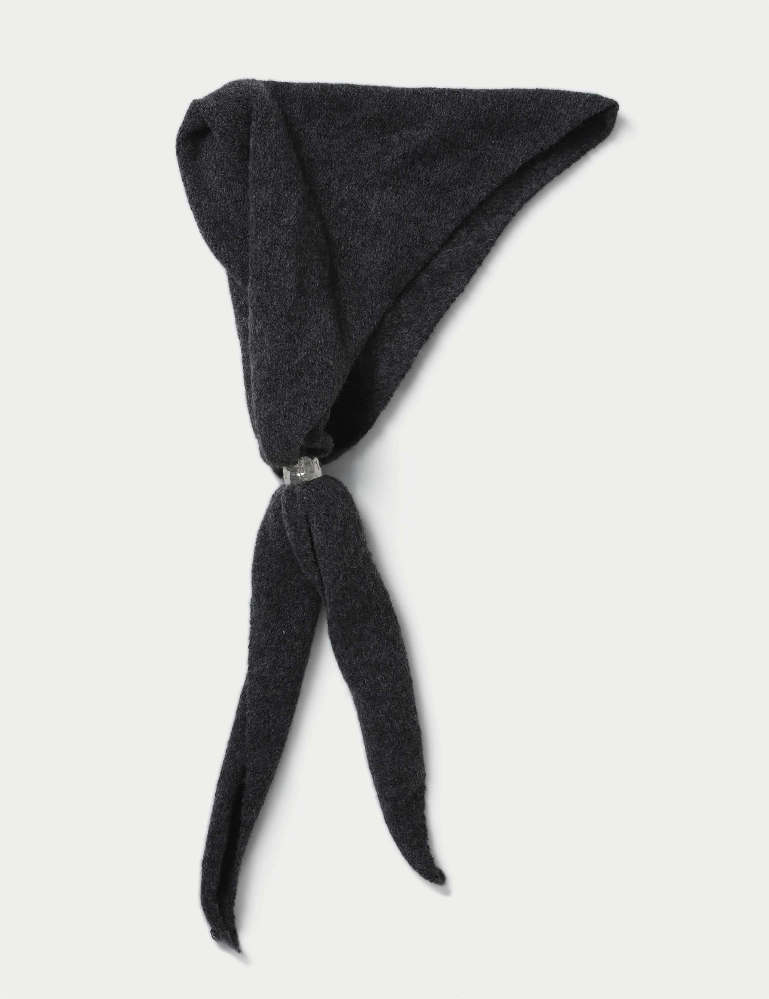 Grey Thick Toggle Scarf 3 of 3