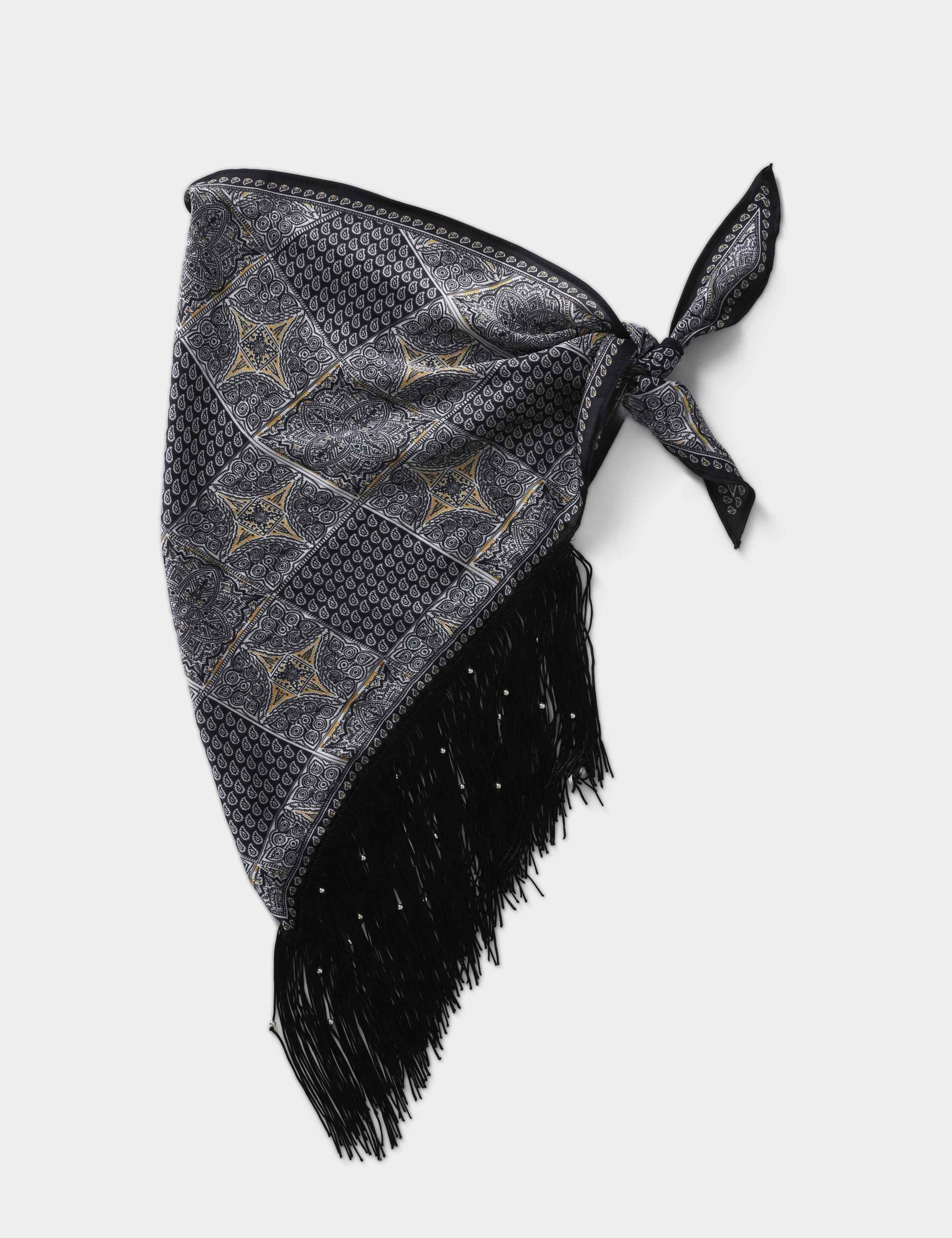 Paisley Tassel Neckerchief 1 of 3