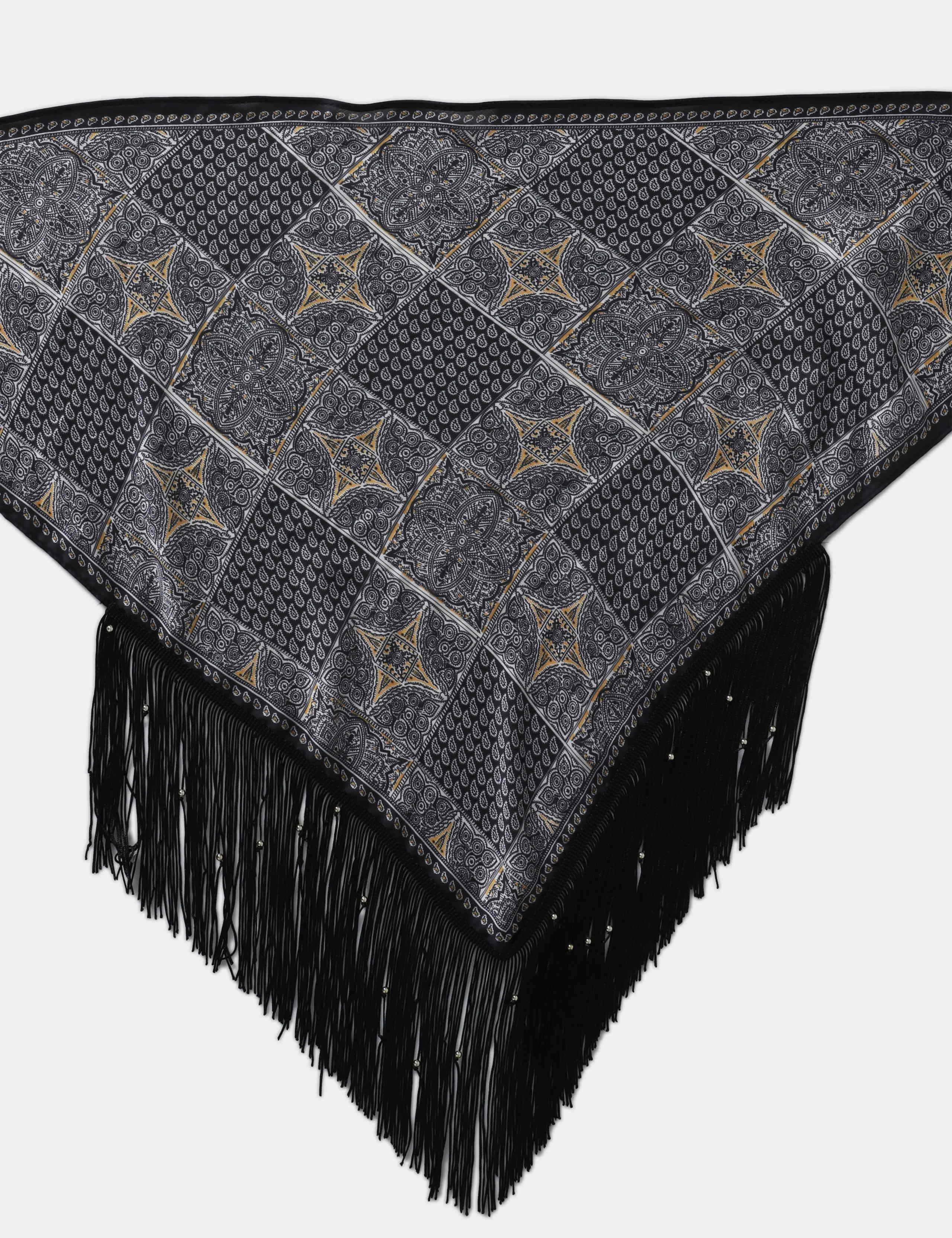 Paisley Tassel Neckerchief 3 of 3