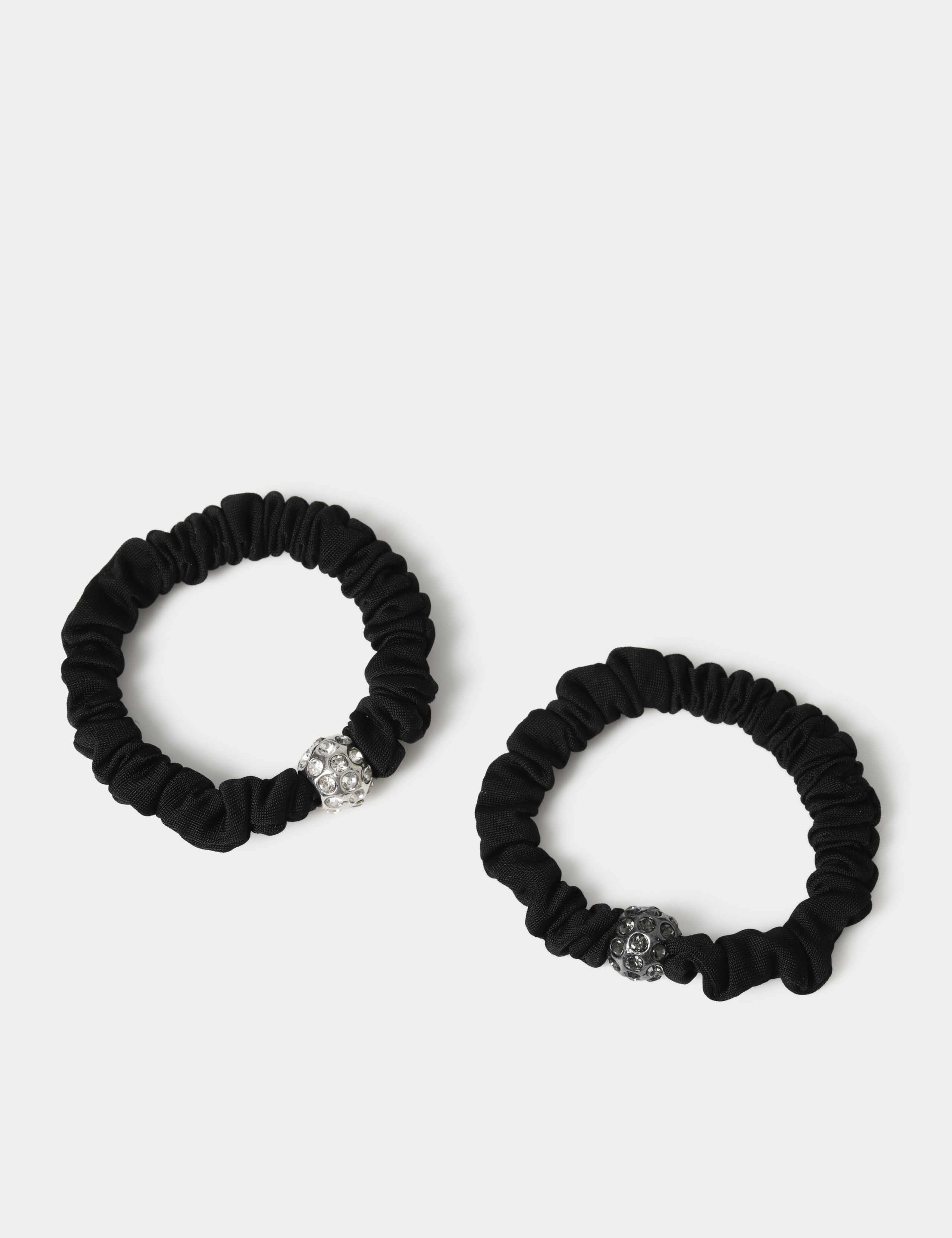 Embellished Mini Ball Scrunchies 1 of 2