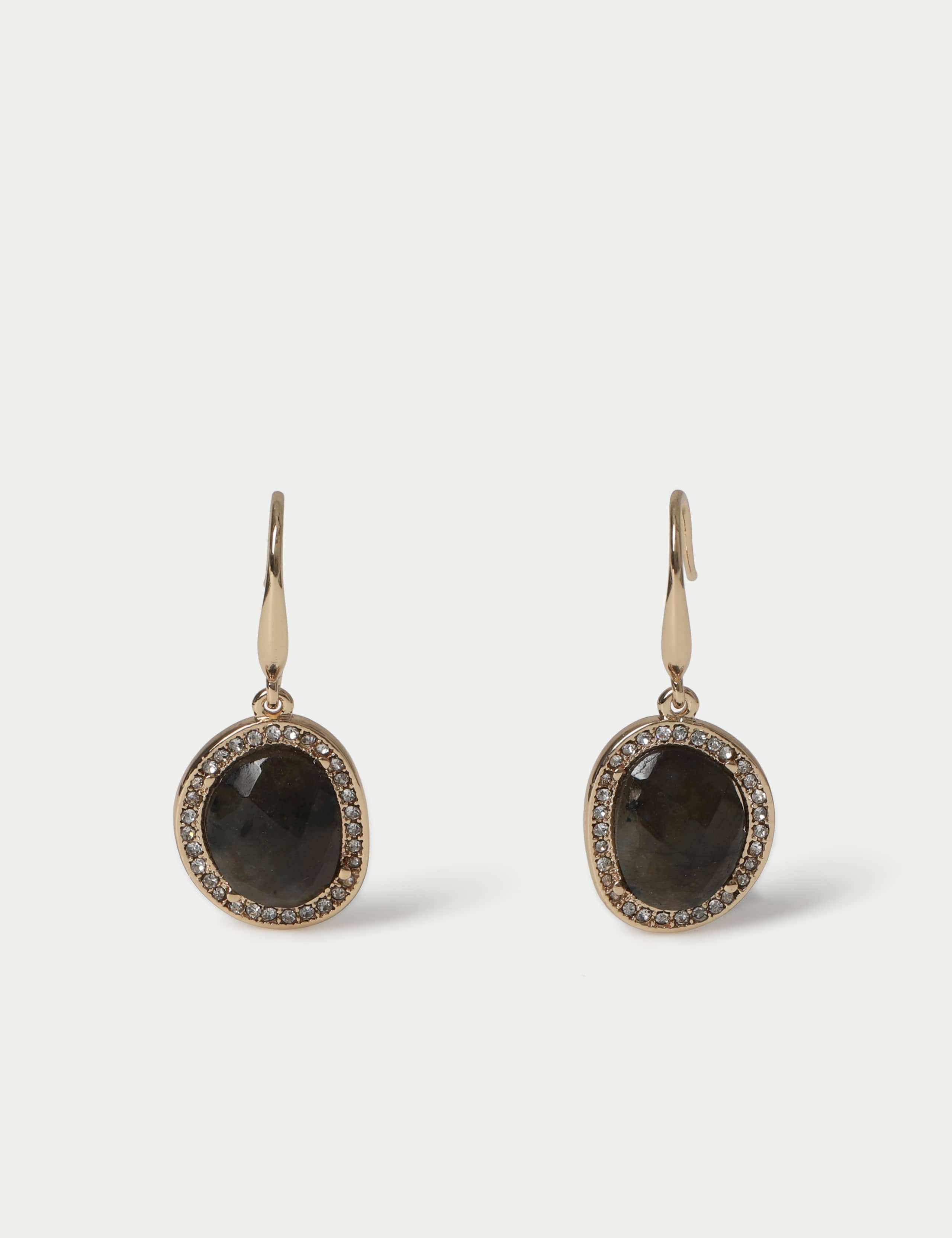 Natural Stone Stud Earrings 1 of 2