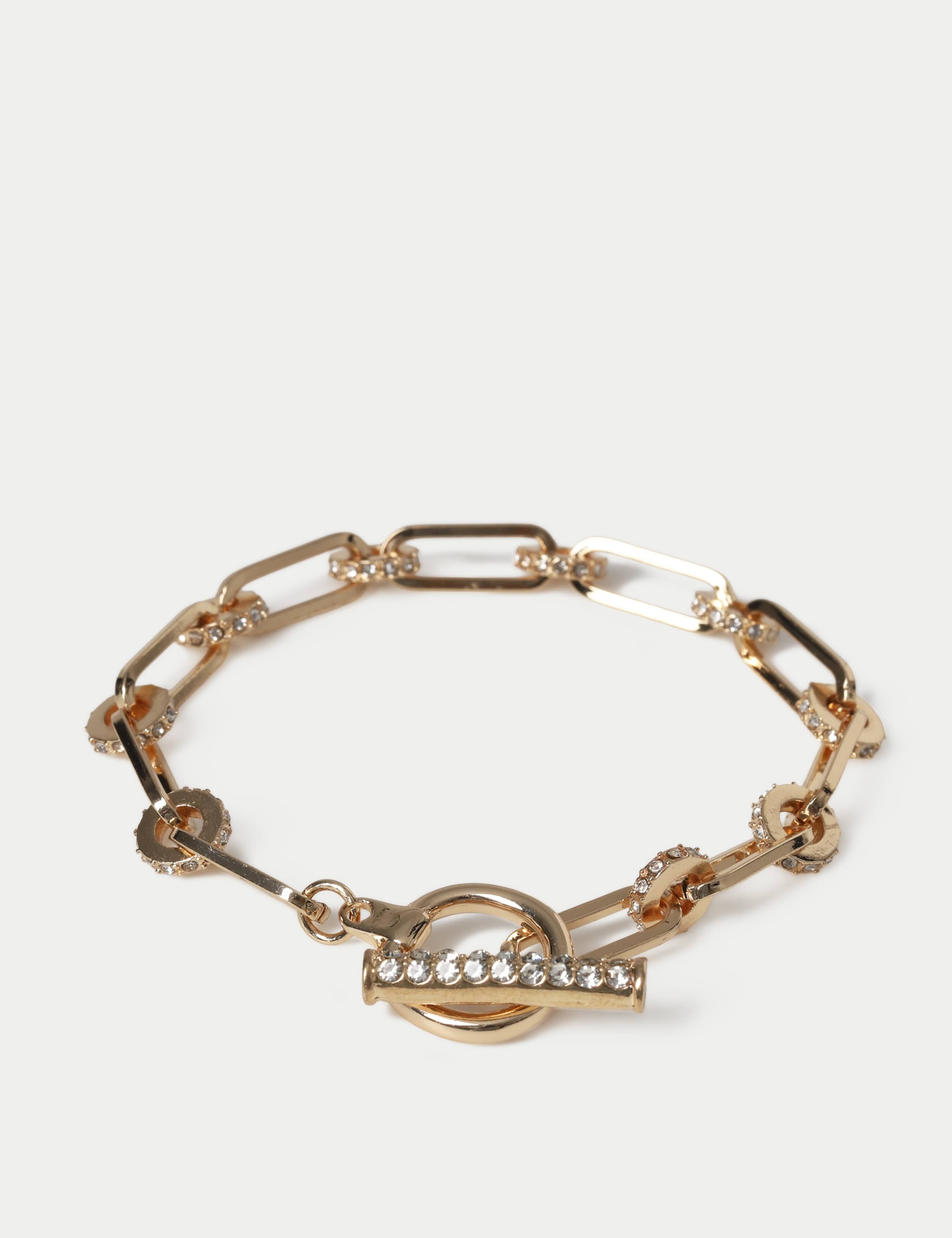 Crystal Pave T-bar Wristwear 1 of 2