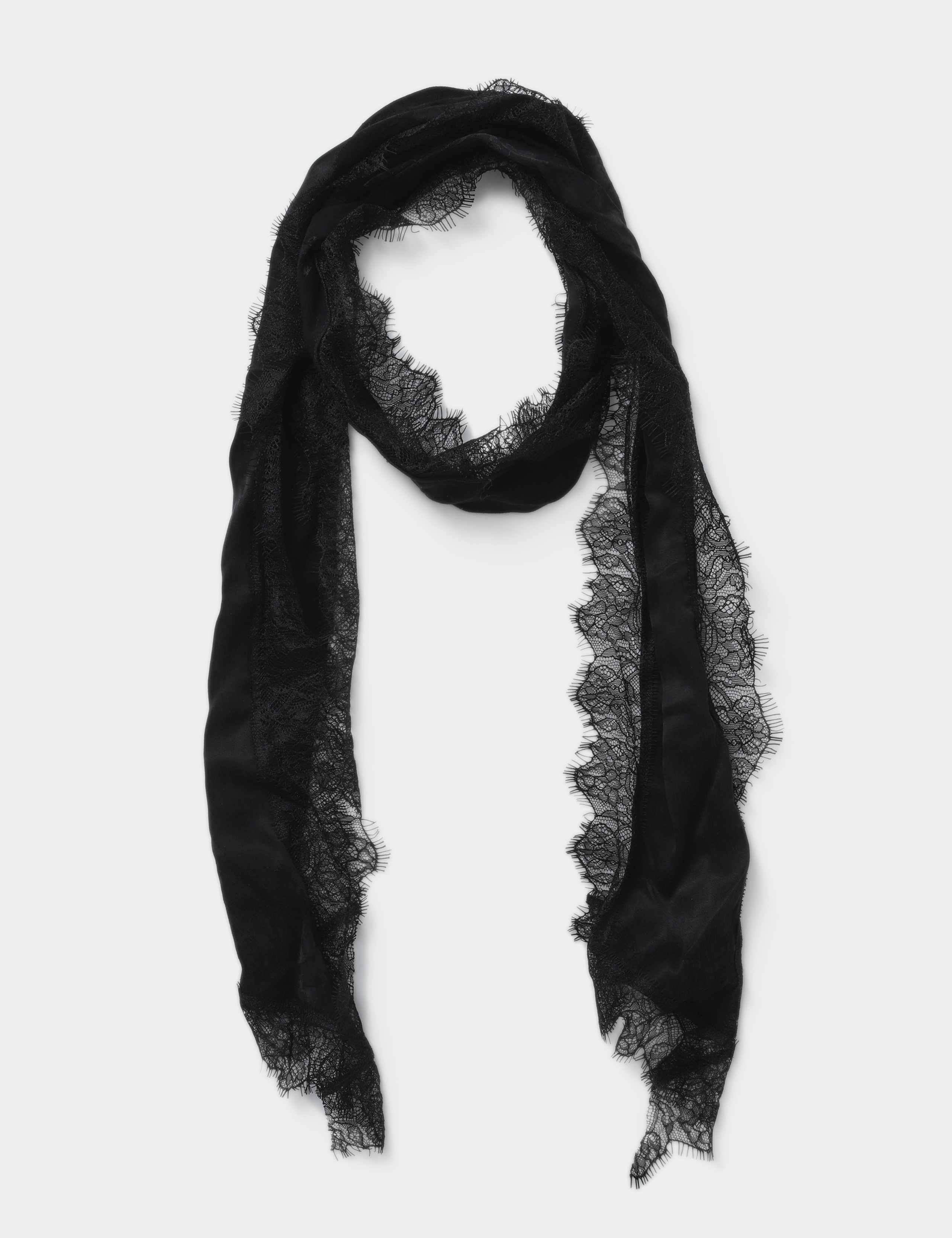 Lace Skinny Scarf 1 of 2