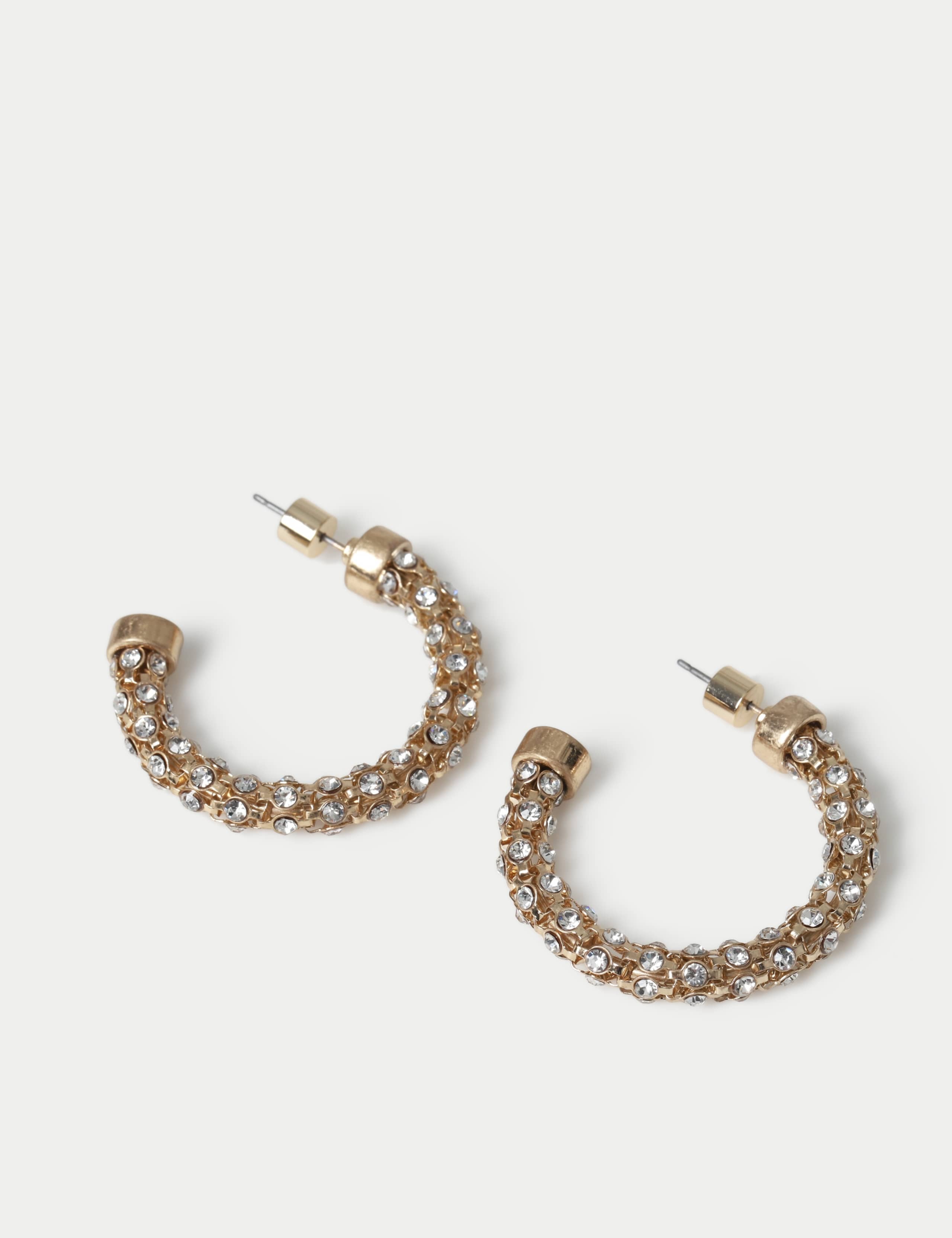 Metal Embellished Earrings 2 of 2
