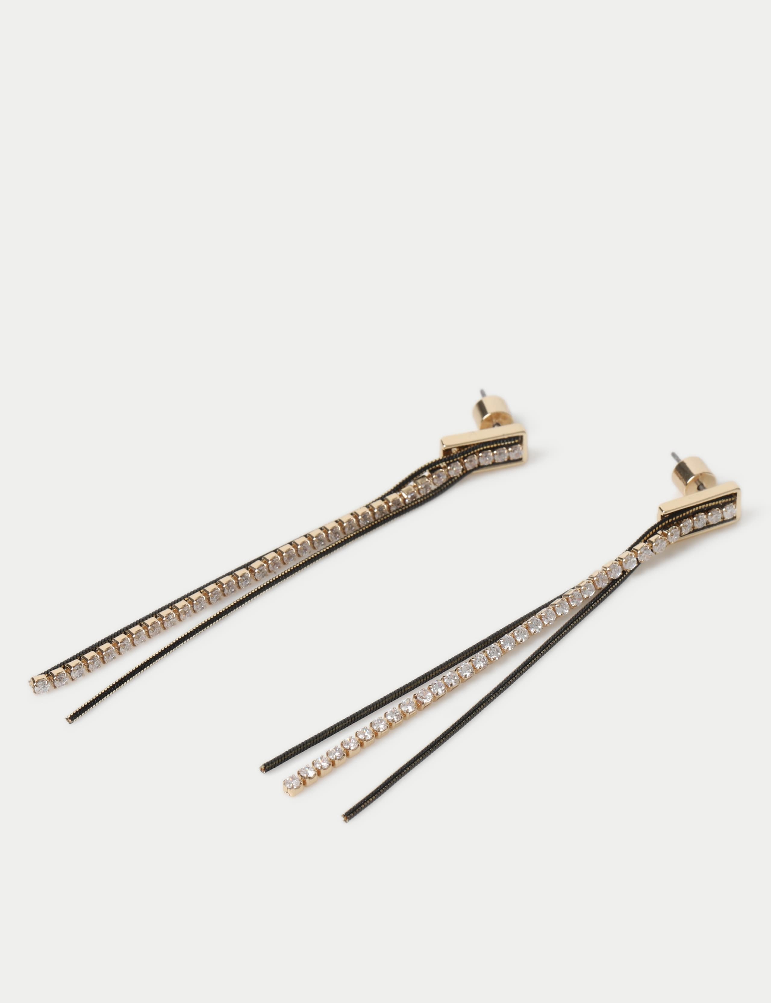 Skinny Cupchain Drop Earrings 2 of 2