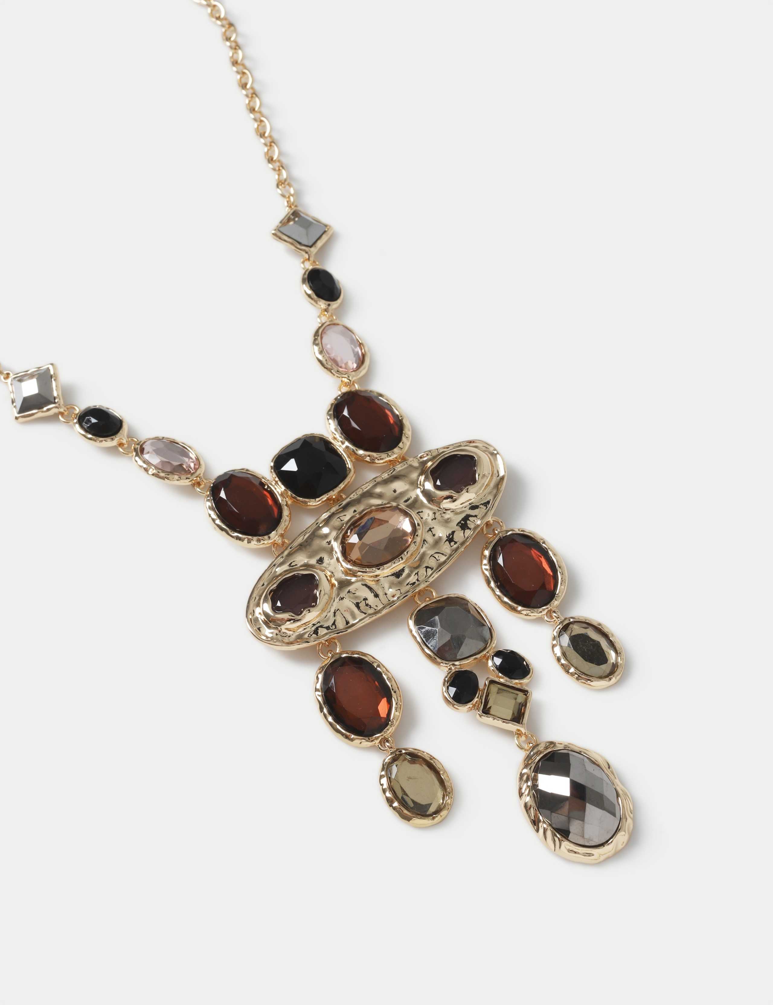Mono Cascading Glass Necklace 2 of 2