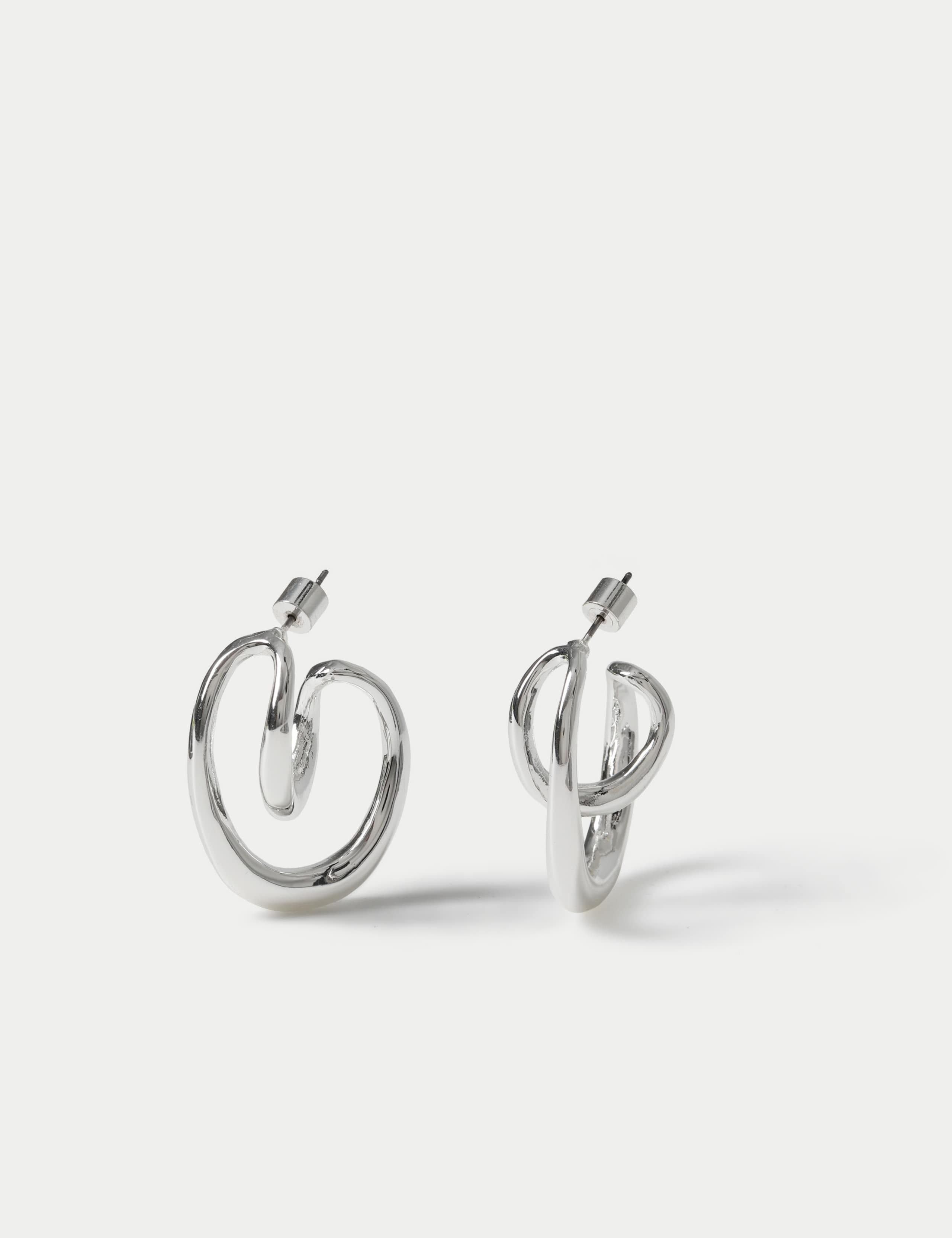 Iregular Loop HoopEarrings 2 of 3