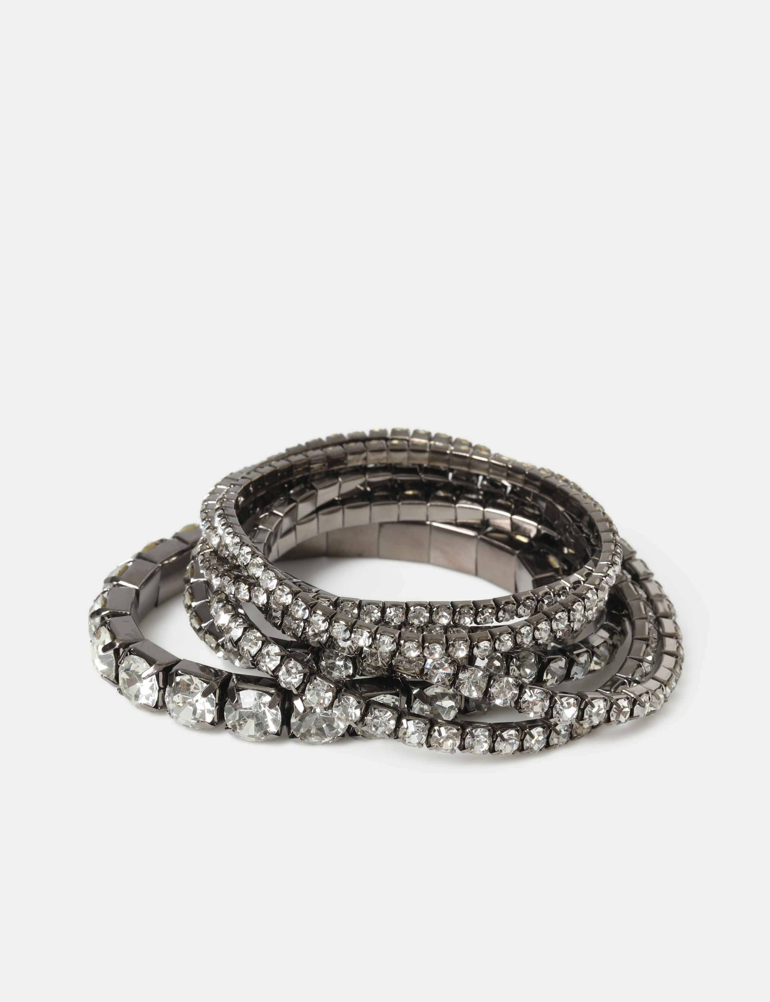 Gunmetal Crystal Cupchain Wristwear Pack 1 of 2