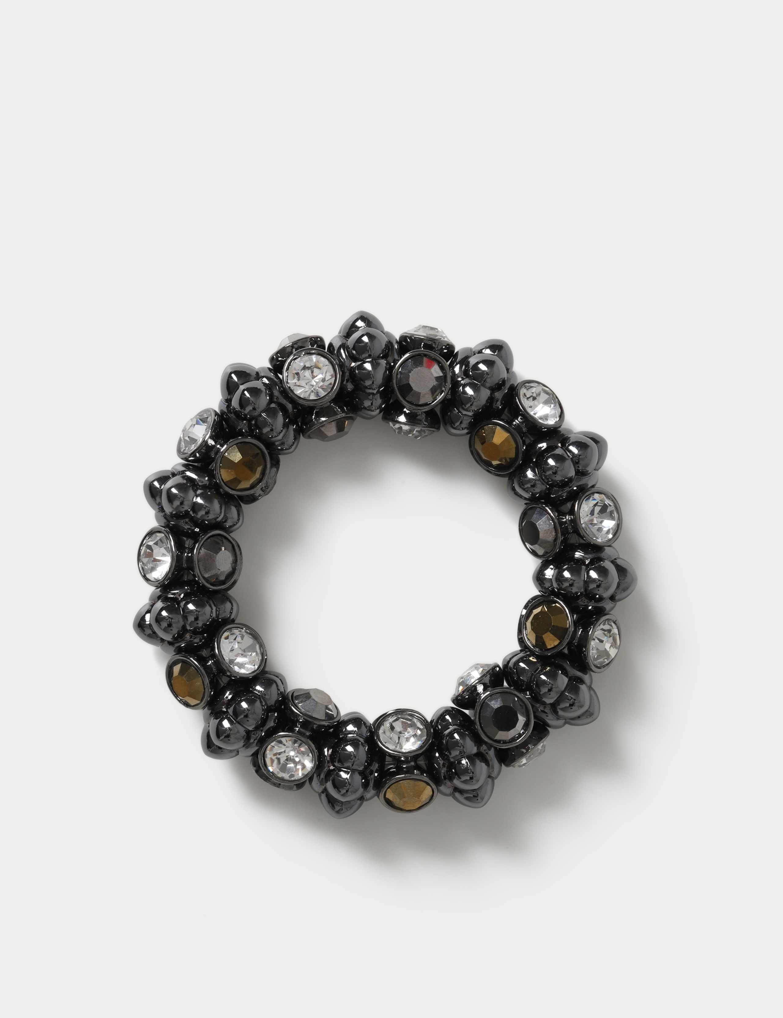 Multicolour Glass Bead Stretch Wristwear 2 of 2