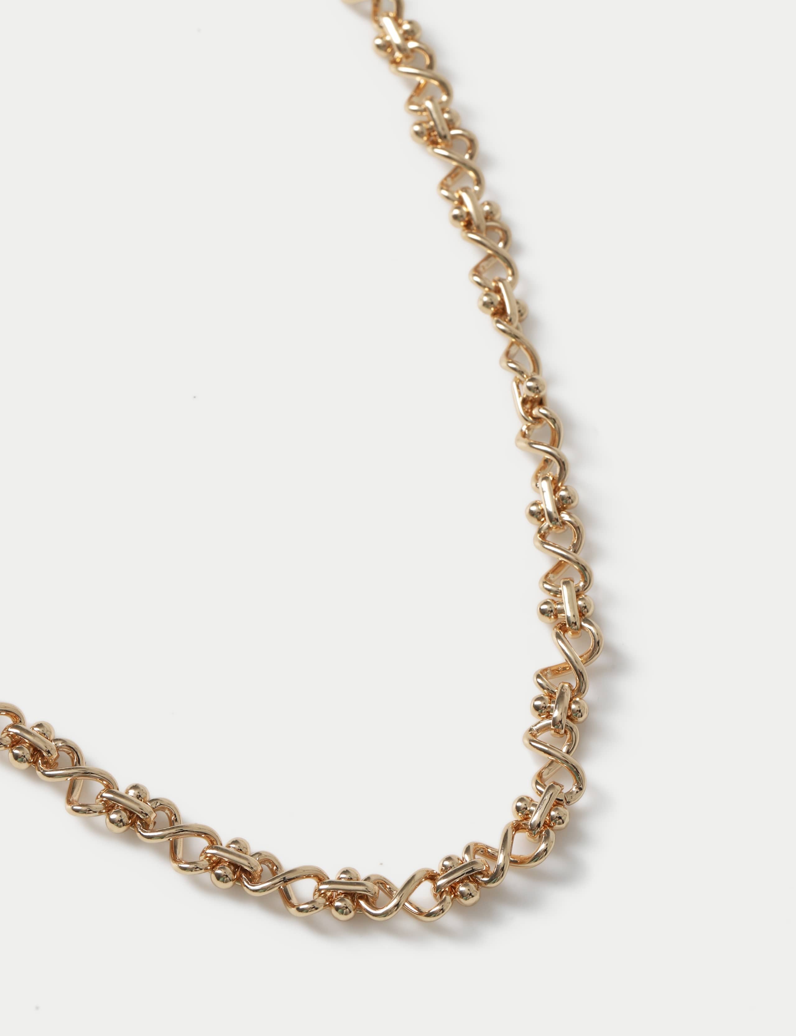 Chunky Link Chain Necklace 2 of 2