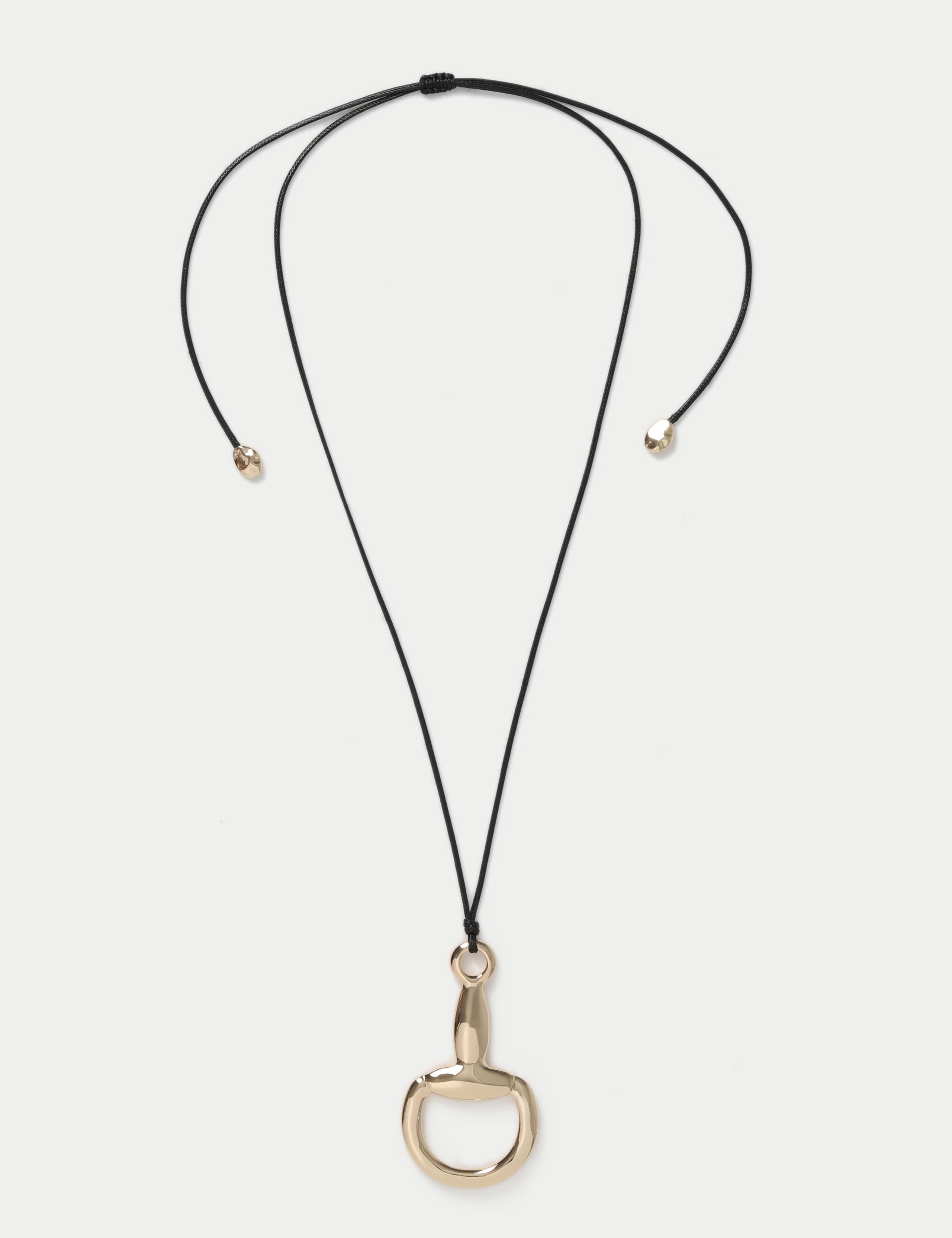 WW Large Open Pendant Necklace 1 of 2
