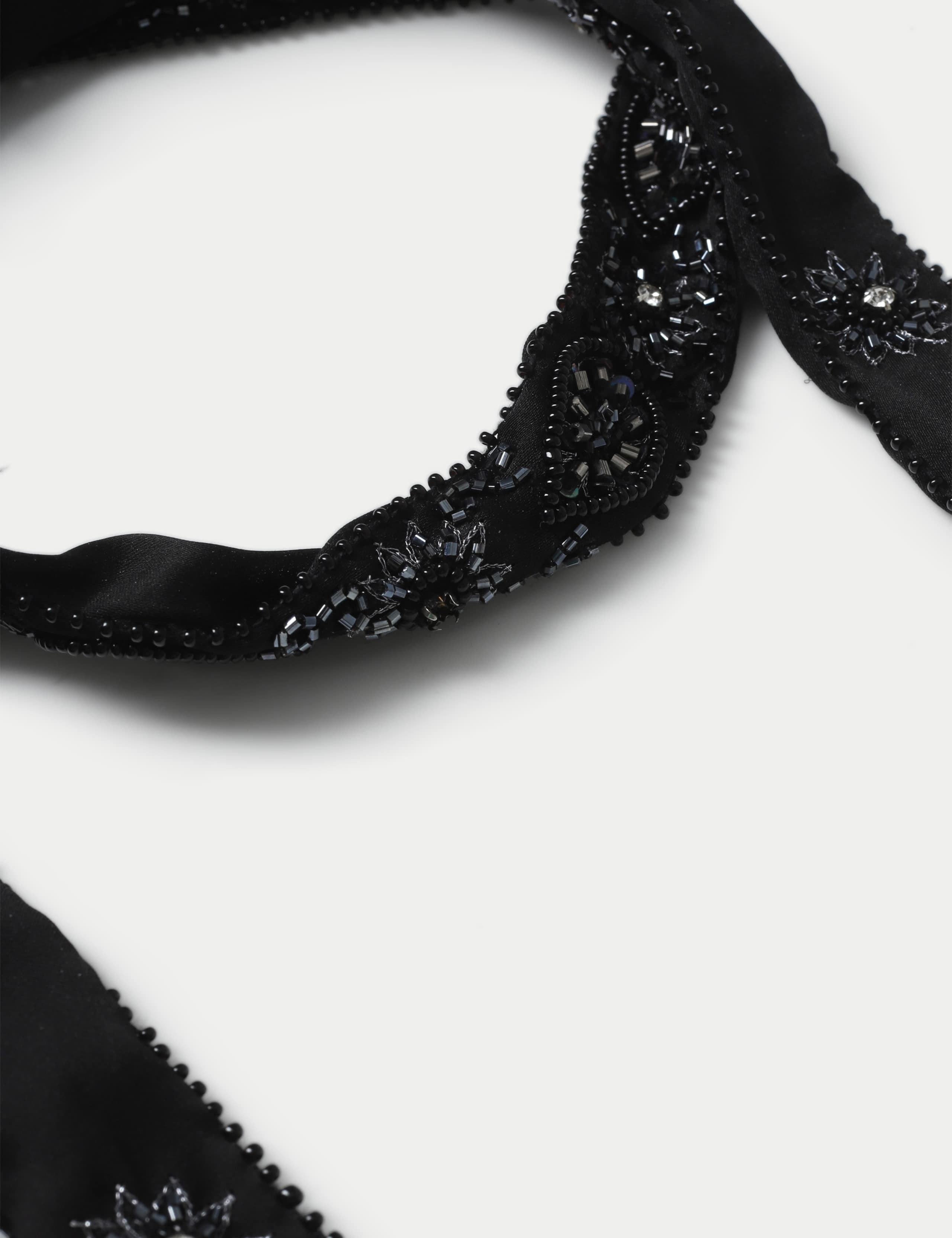 Embellished Skinny Scarf 3 of 3