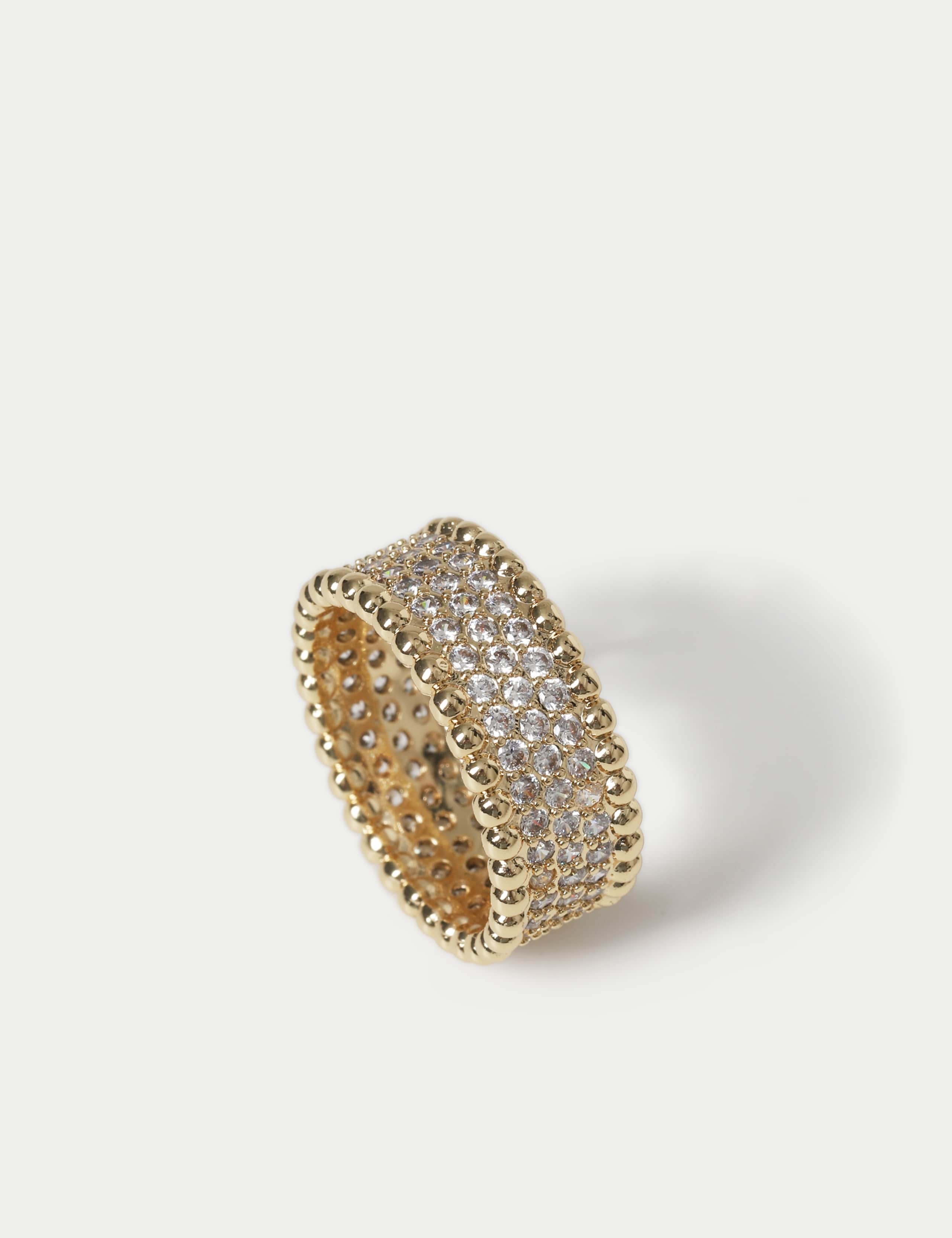 14ct Plated Detail Ring 2 of 2