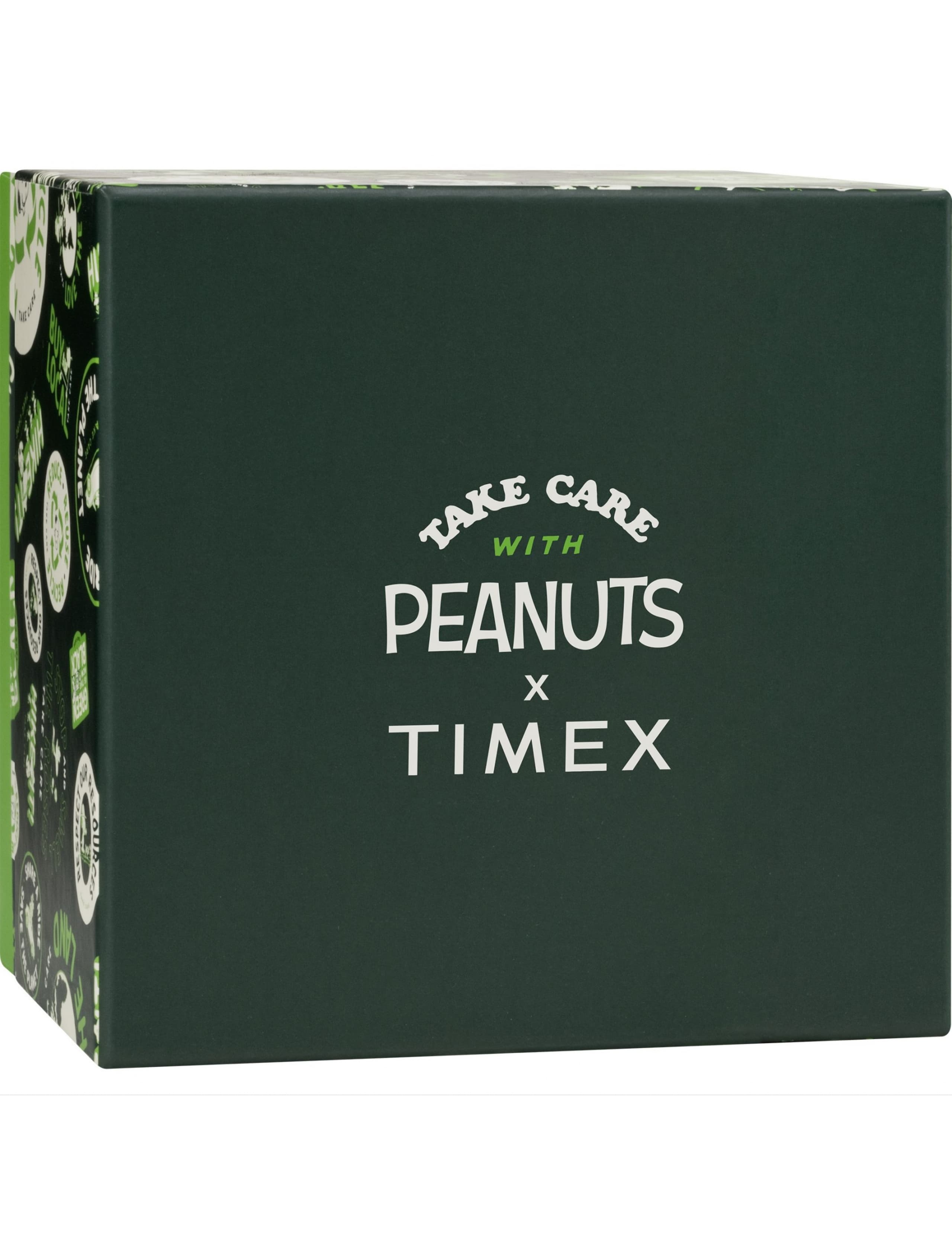 Timex Snoopy™ Brown Leather Watch 3 of 9