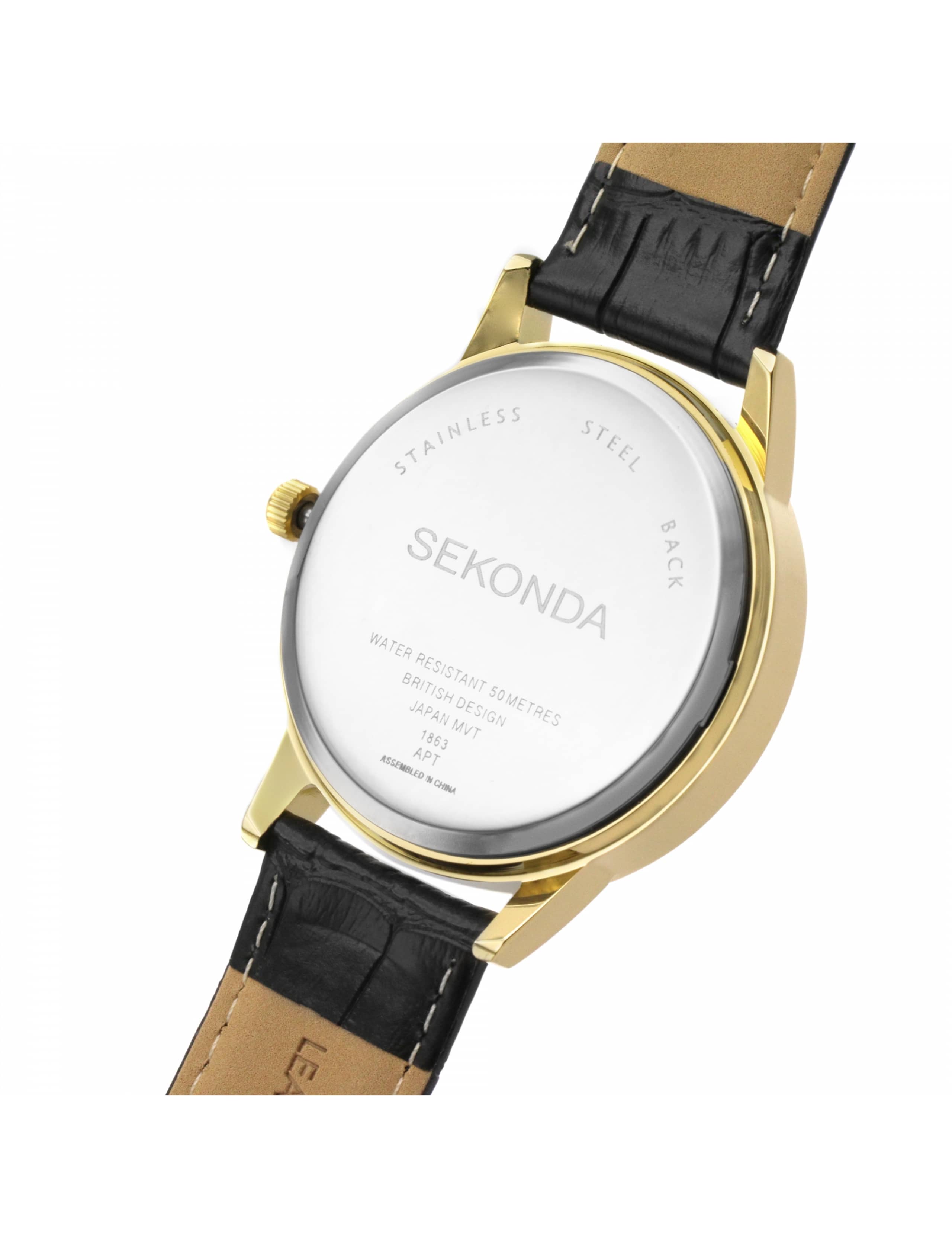 Sekonda 1863 Blue Leather Watch 7 of 7