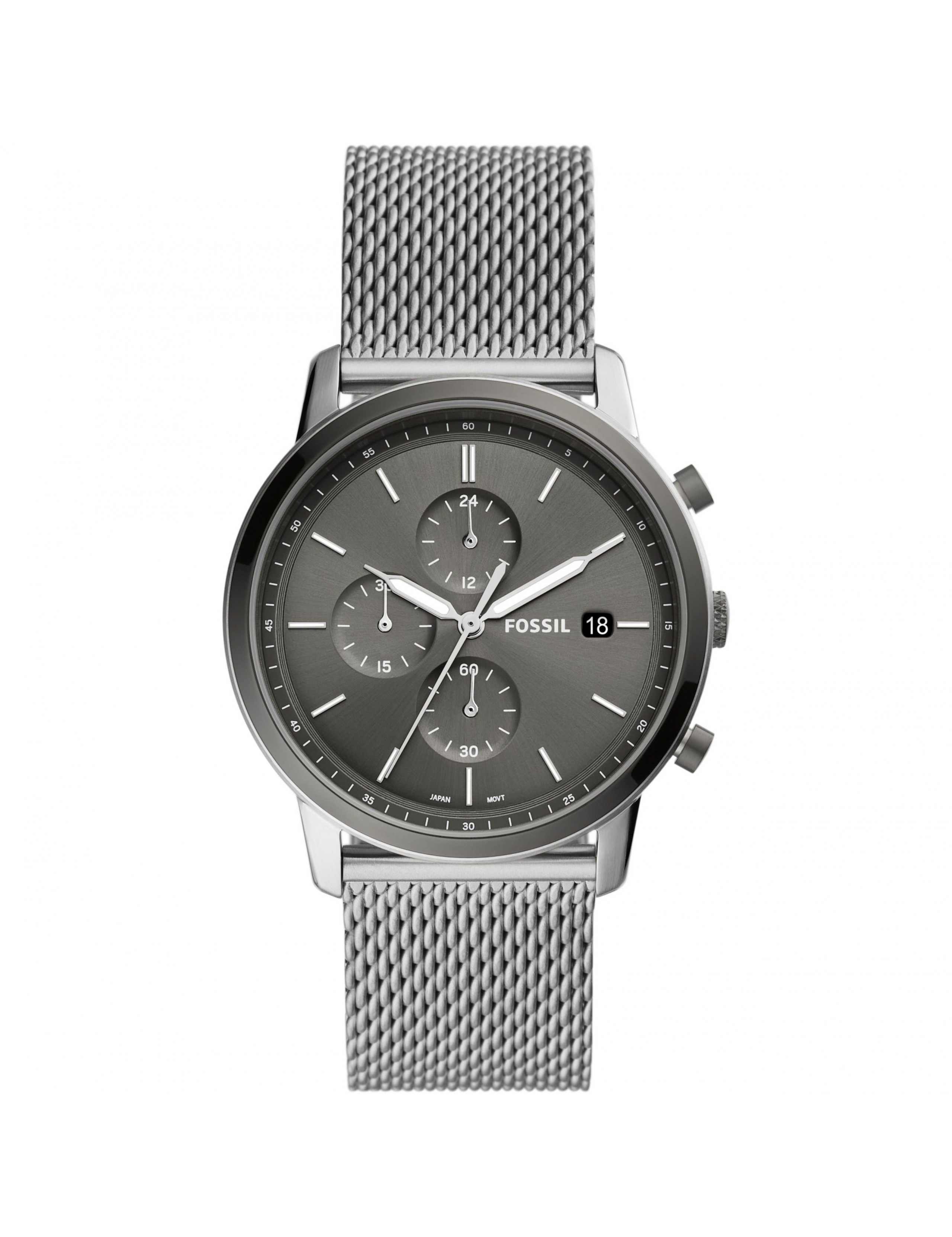 Fossil Minimalist Stainless Steel Watch 1 of 5