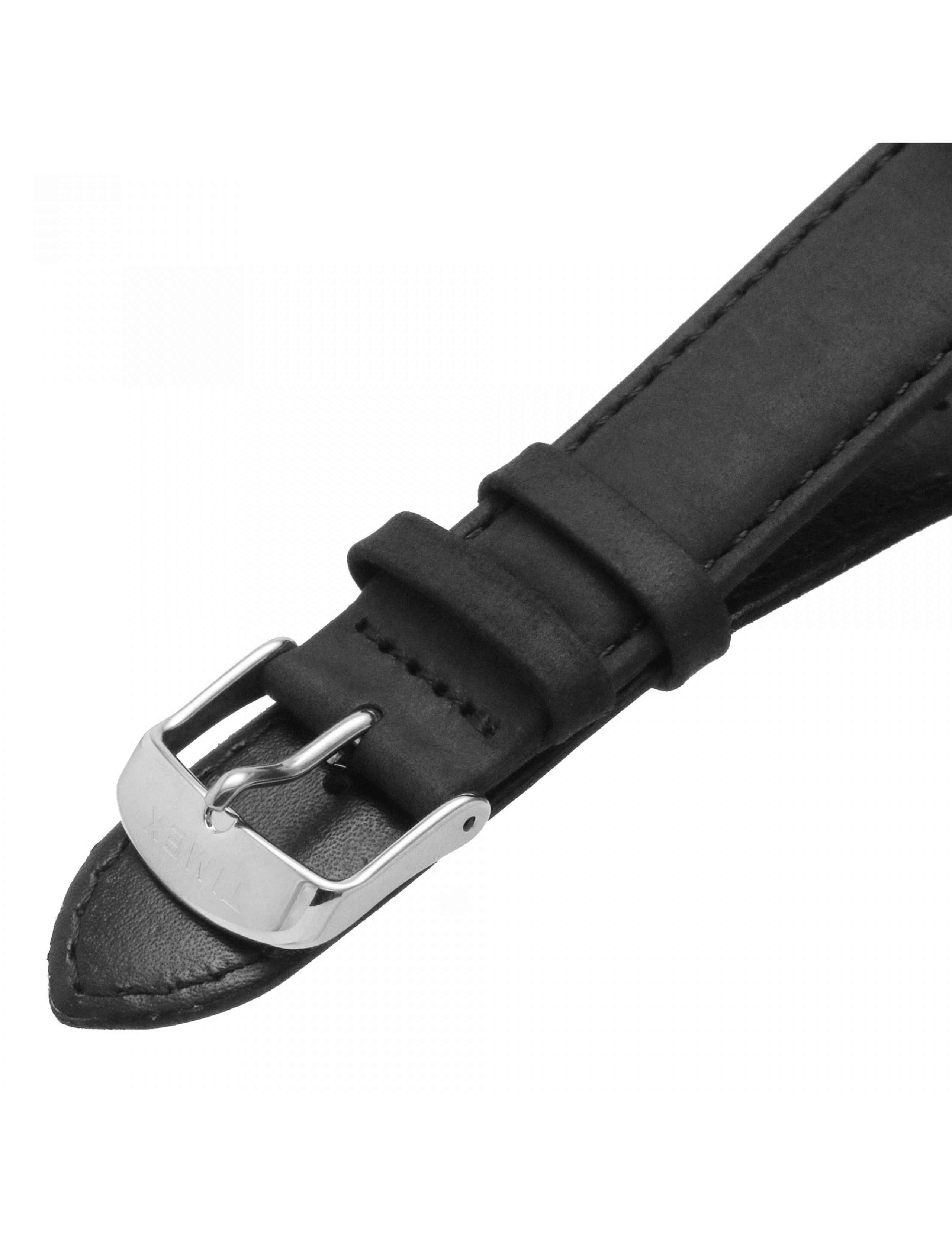 Timex Waterbury Classic Black Leather Watch 6 of 7