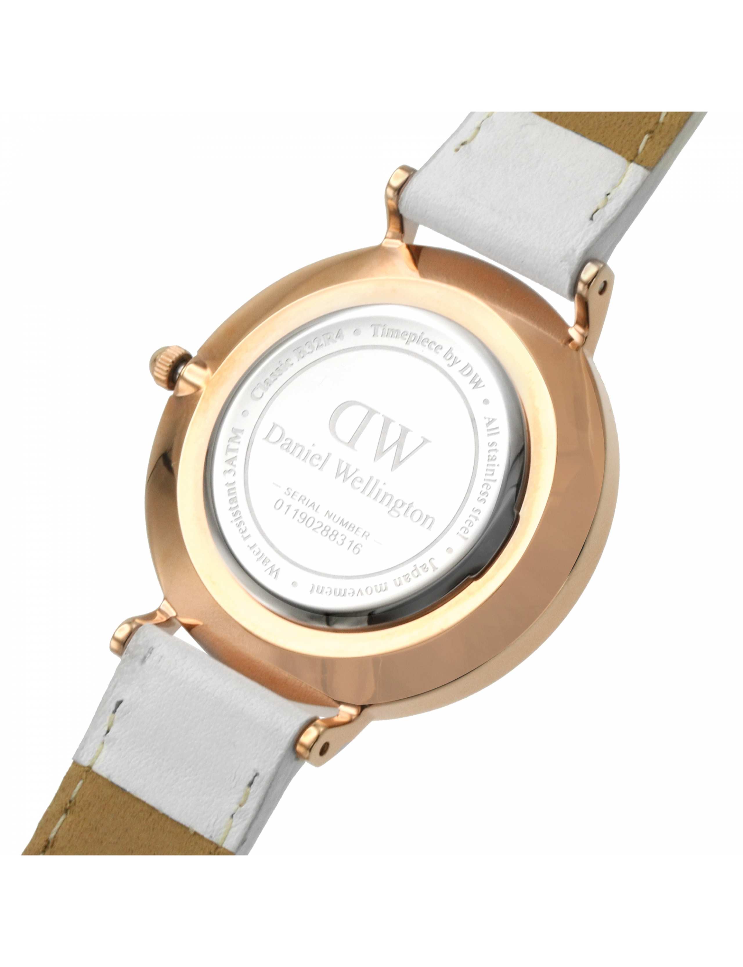 Daniel Wellington Petite Bondi White Leather Watch 5 of 5