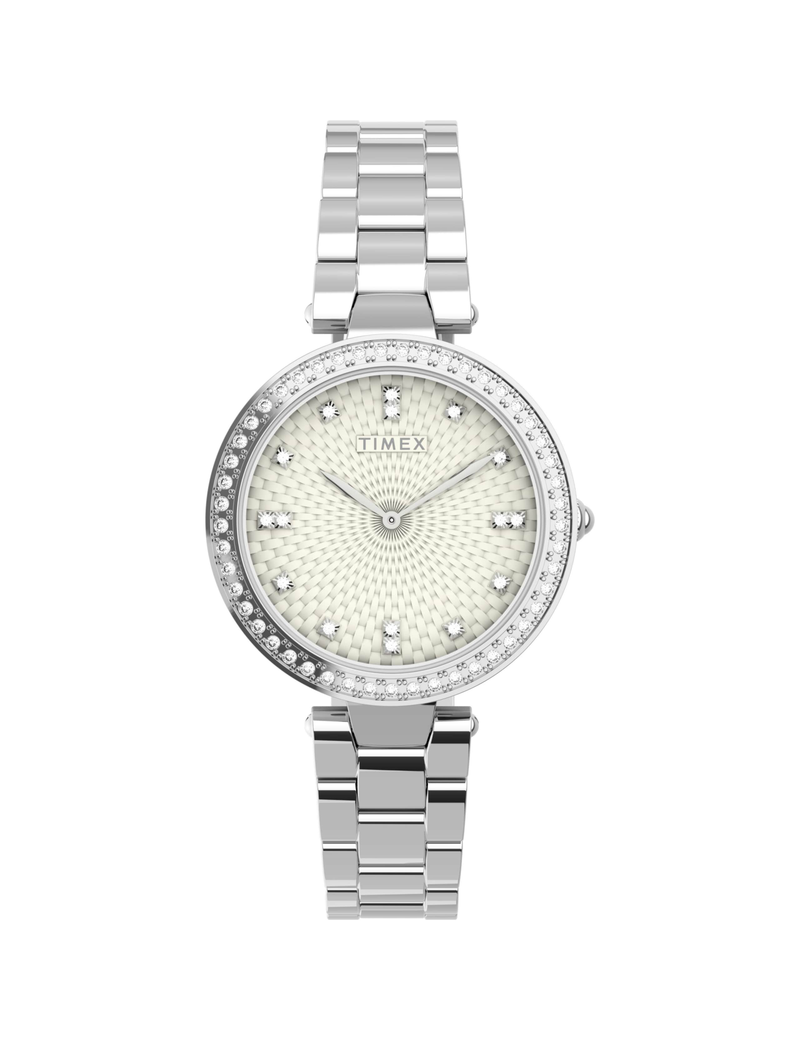 Timex City Collection Silver Watch 1 of 3