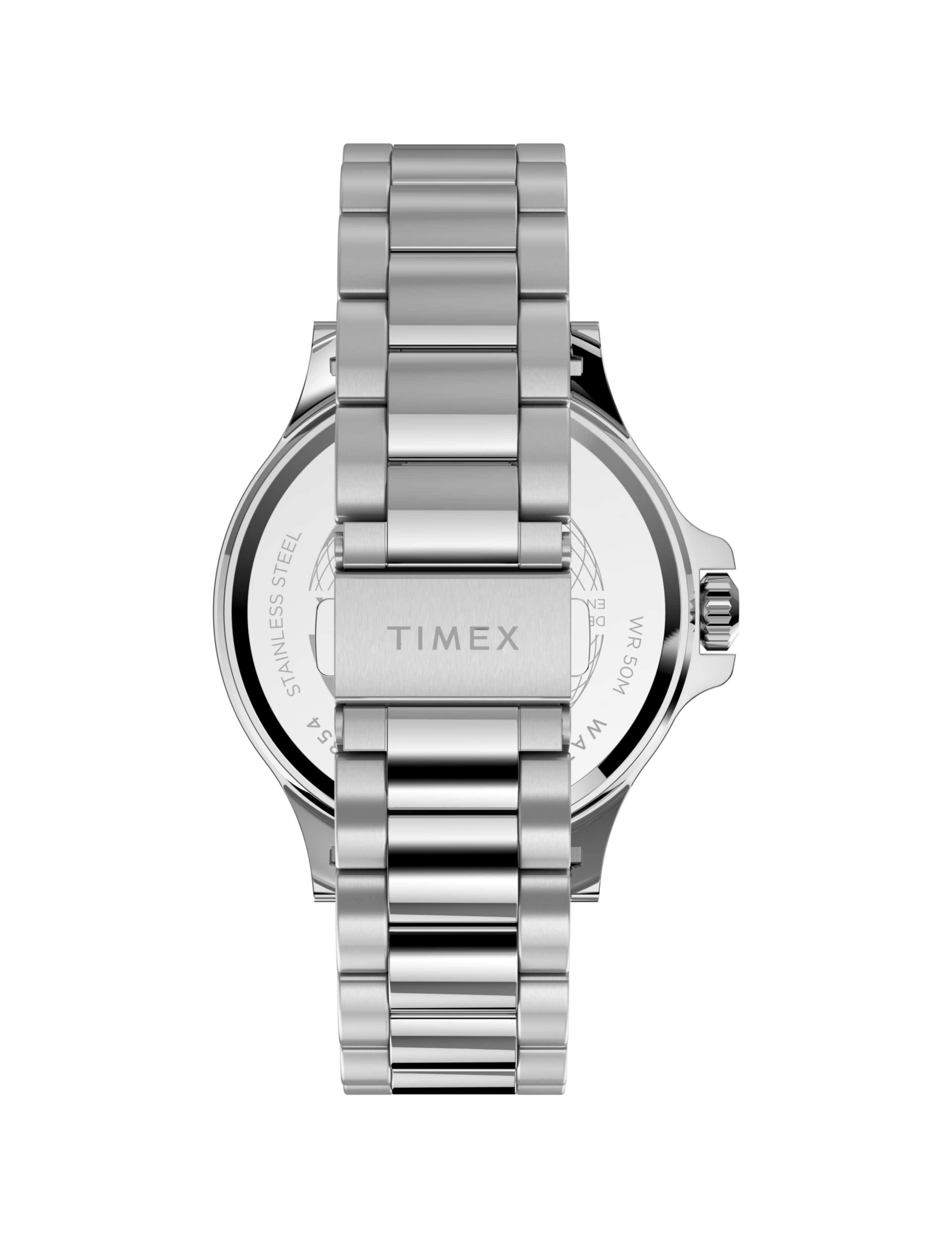 Timex Metropolitan Stainless Steel Chronograph Watch 2 of 7