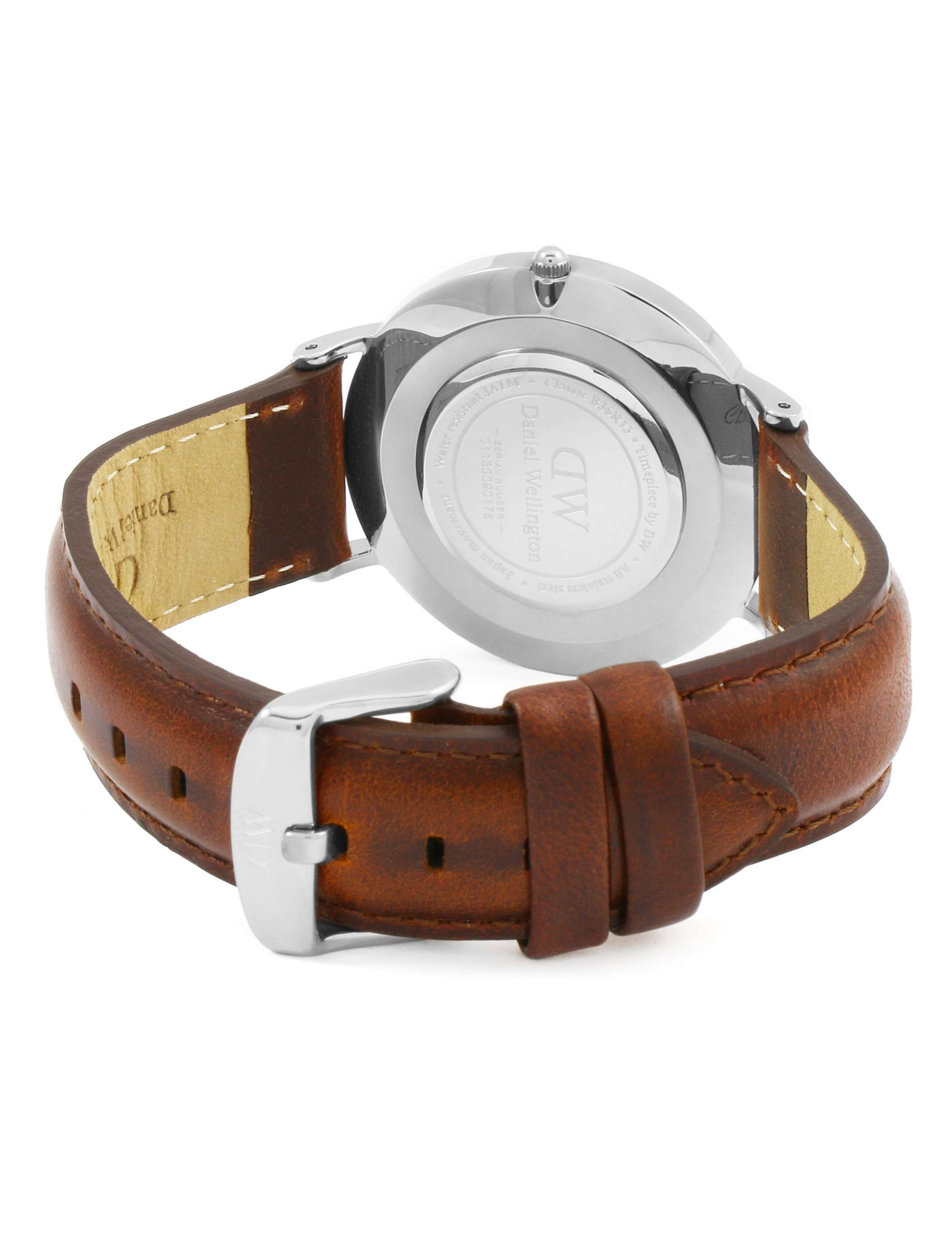 Daniel Wellington St Mawes Brown Leather Watch 2 of 4