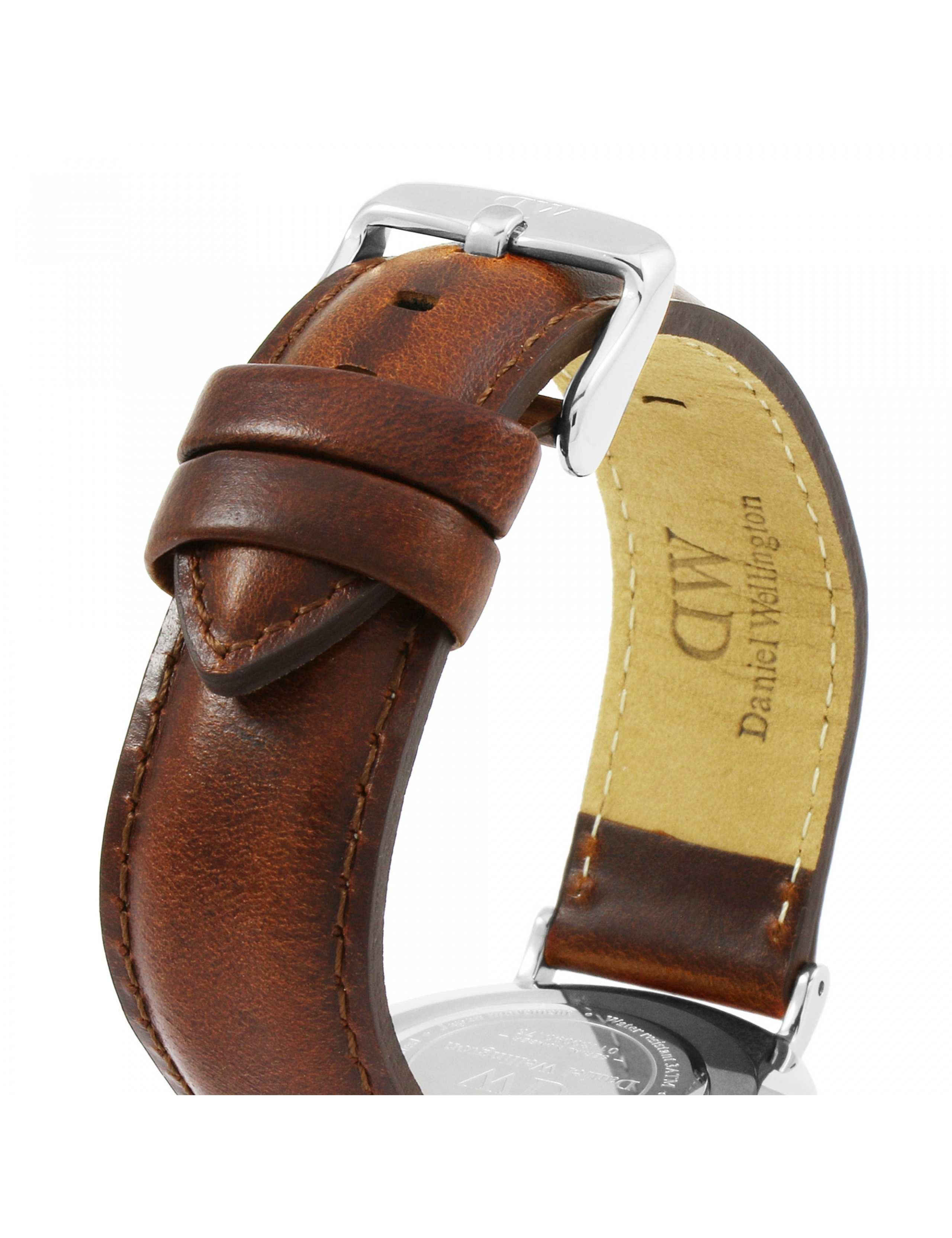 Daniel Wellington St Mawes Brown Leather Watch 3 of 4