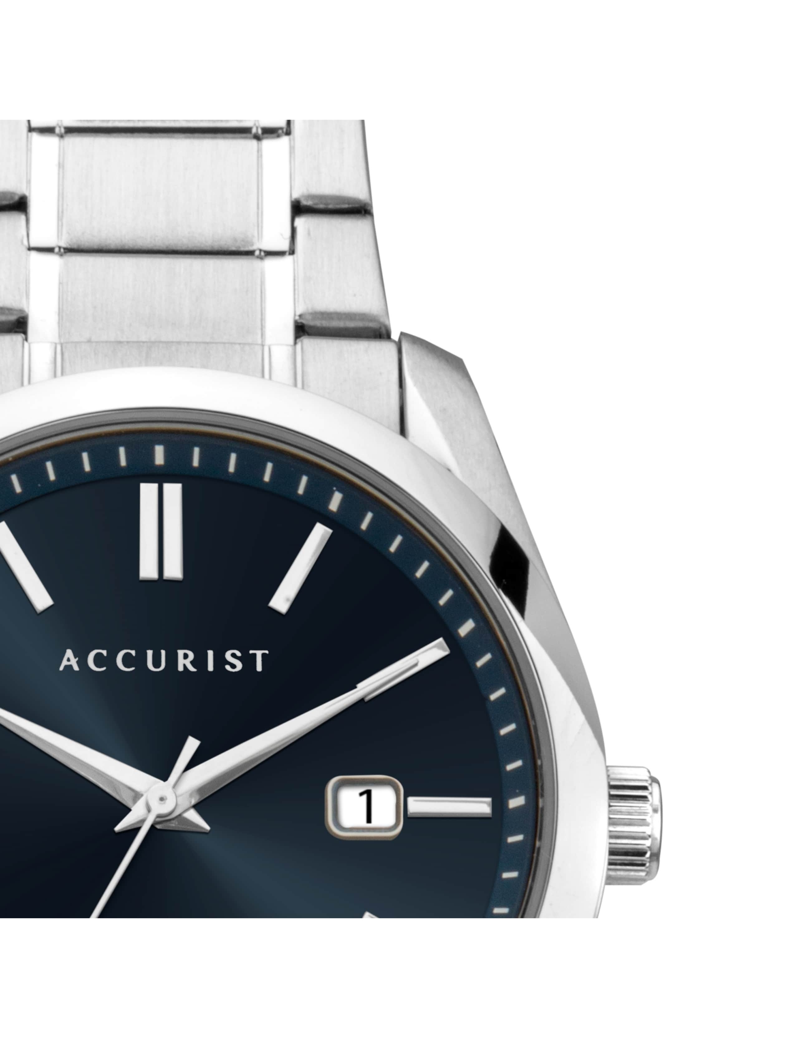 Accurist Stainless Steel Watch 4 of 10