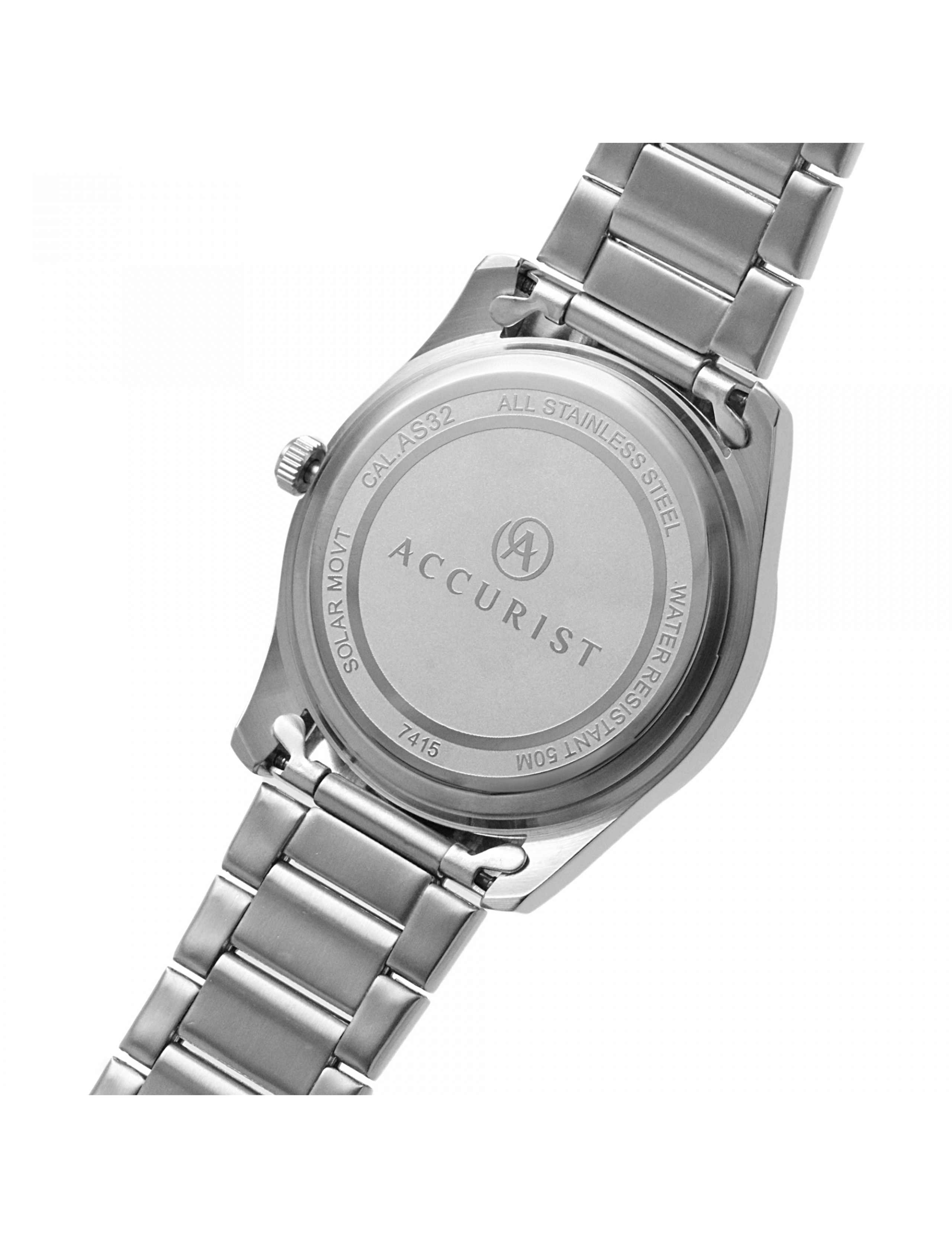 Accurist Stainless Steel Watch 6 of 10
