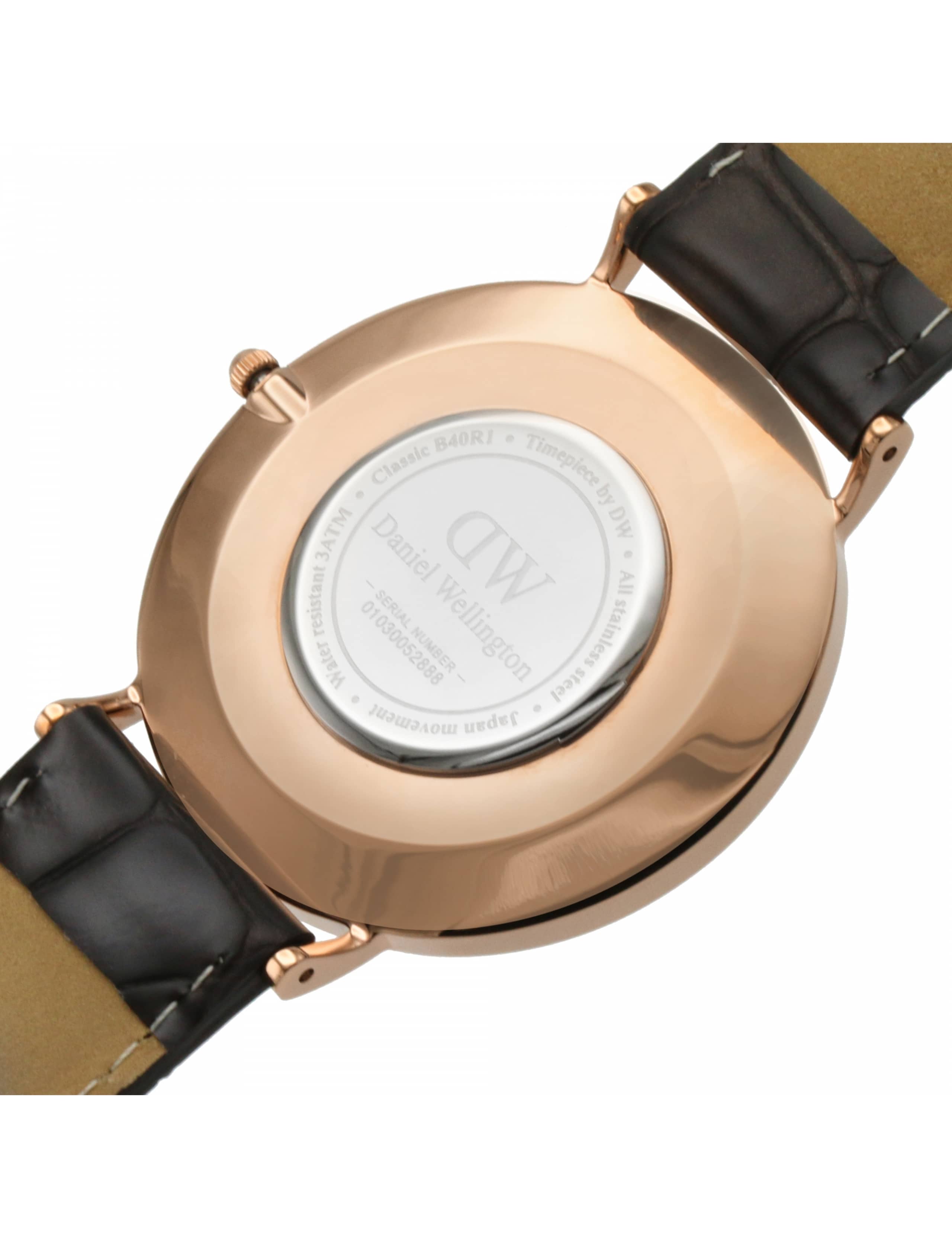 Daniel Wellington York Brown Leather Watch 6 of 6