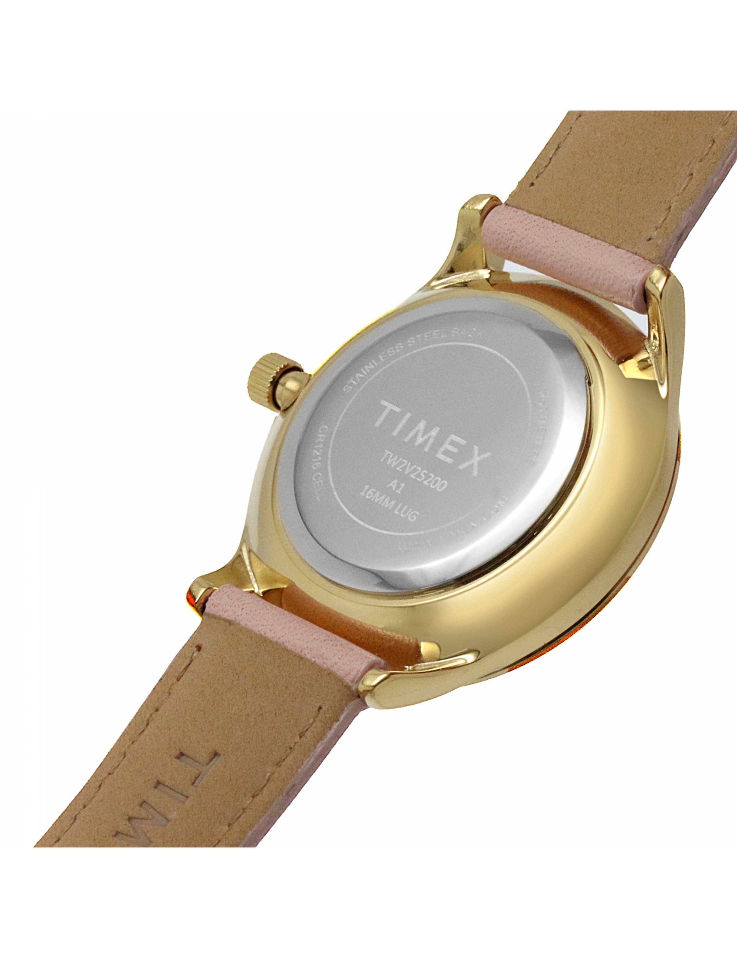 Timex Modern Easy Reader Pink Leather Watch 4 of 6