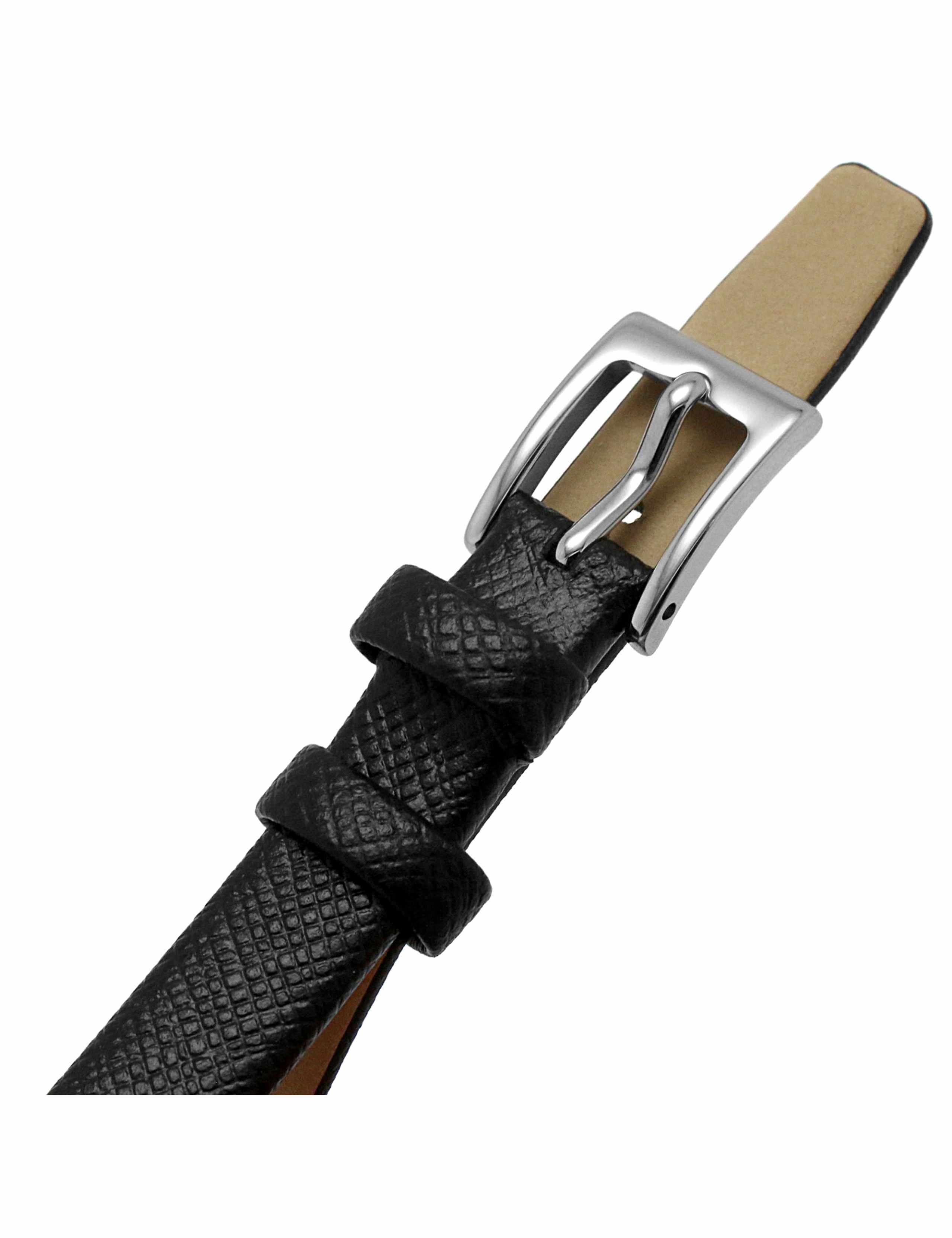 DKNY Parsons Black Leather Watch 5 of 7