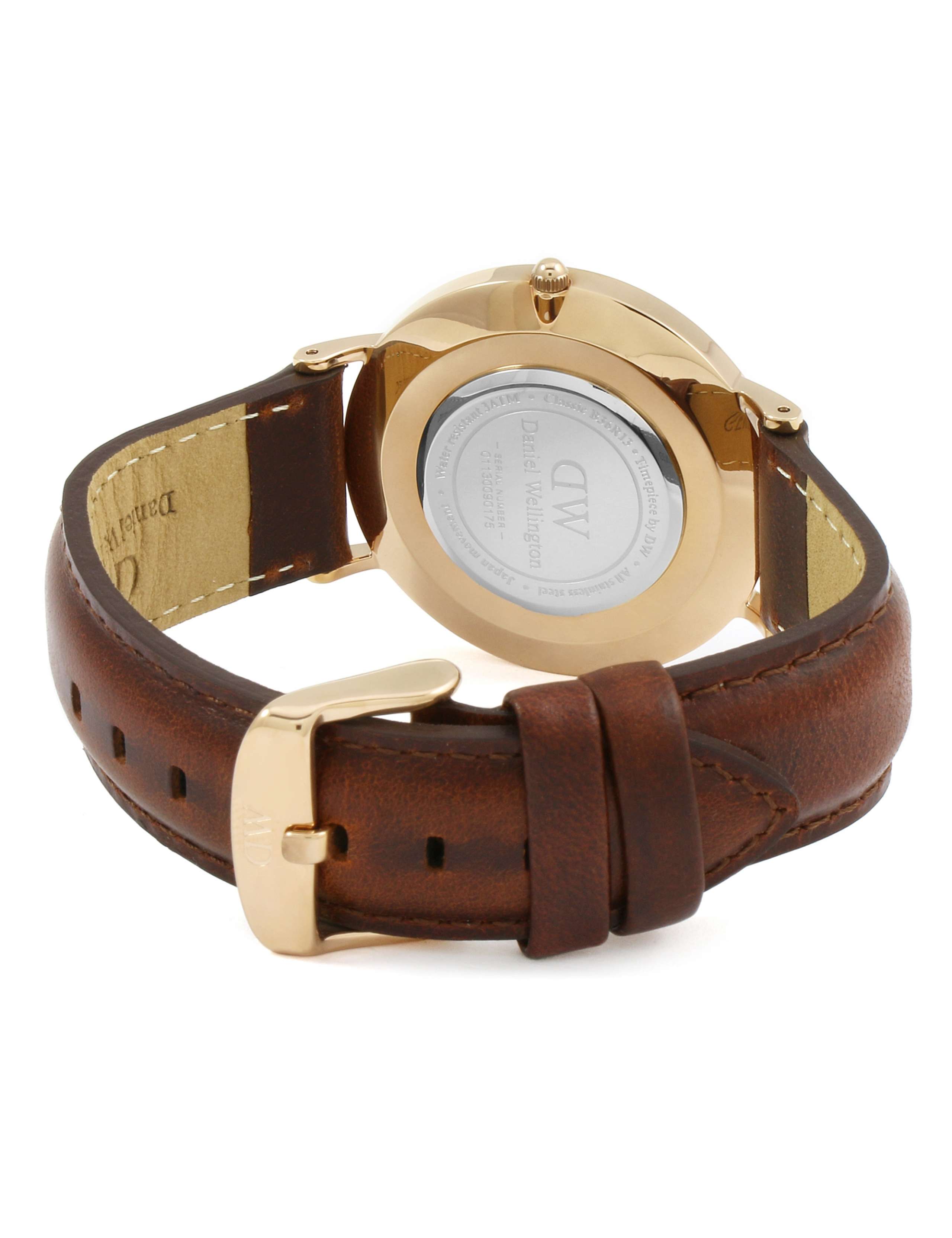 Daniel Wellington St Mawes Brown Leather Watch 2 of 4