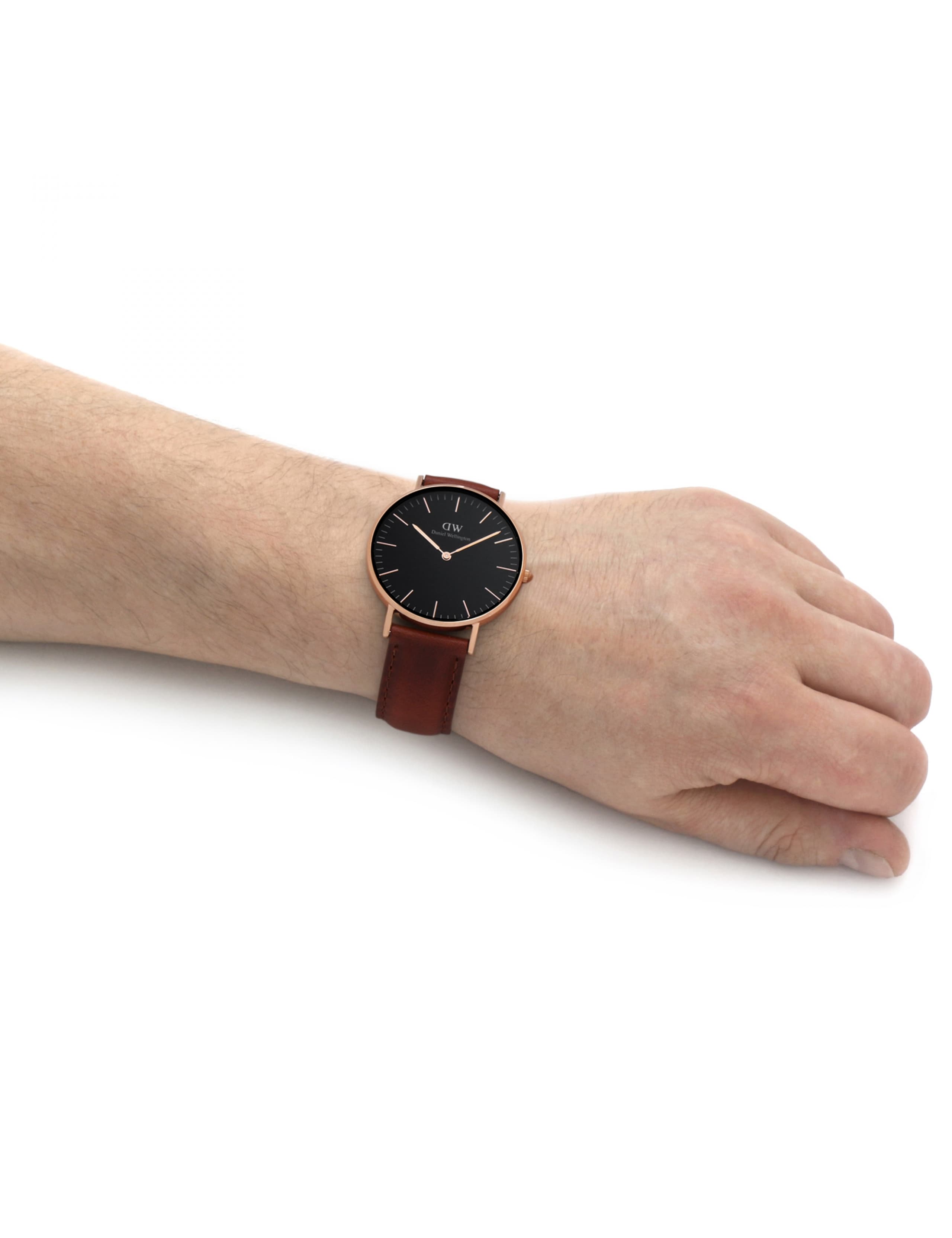 Daniel Wellington St Mawes Brown Leather Watch 4 of 4