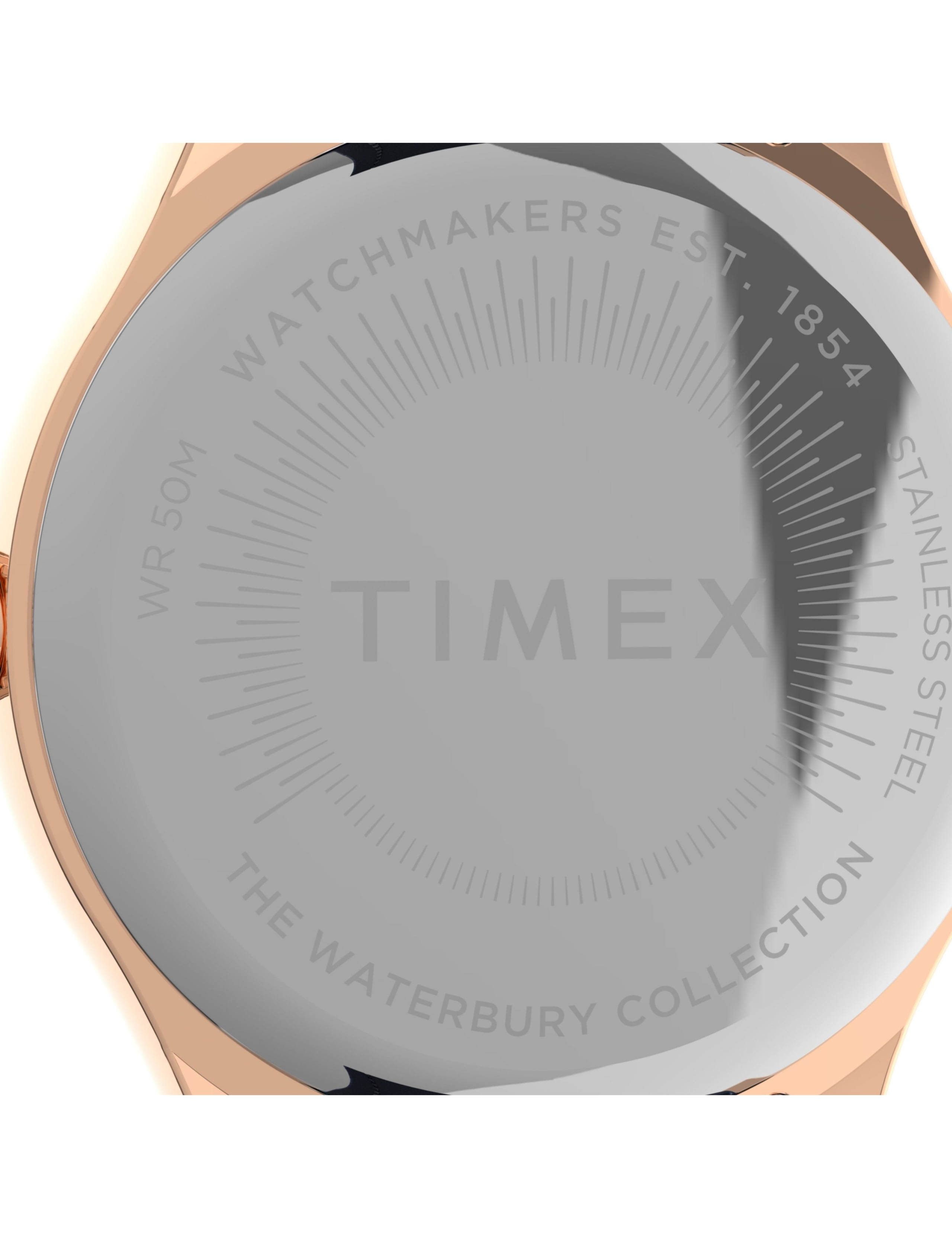 Timex Waterbury Blue Leather Watch 3 of 6