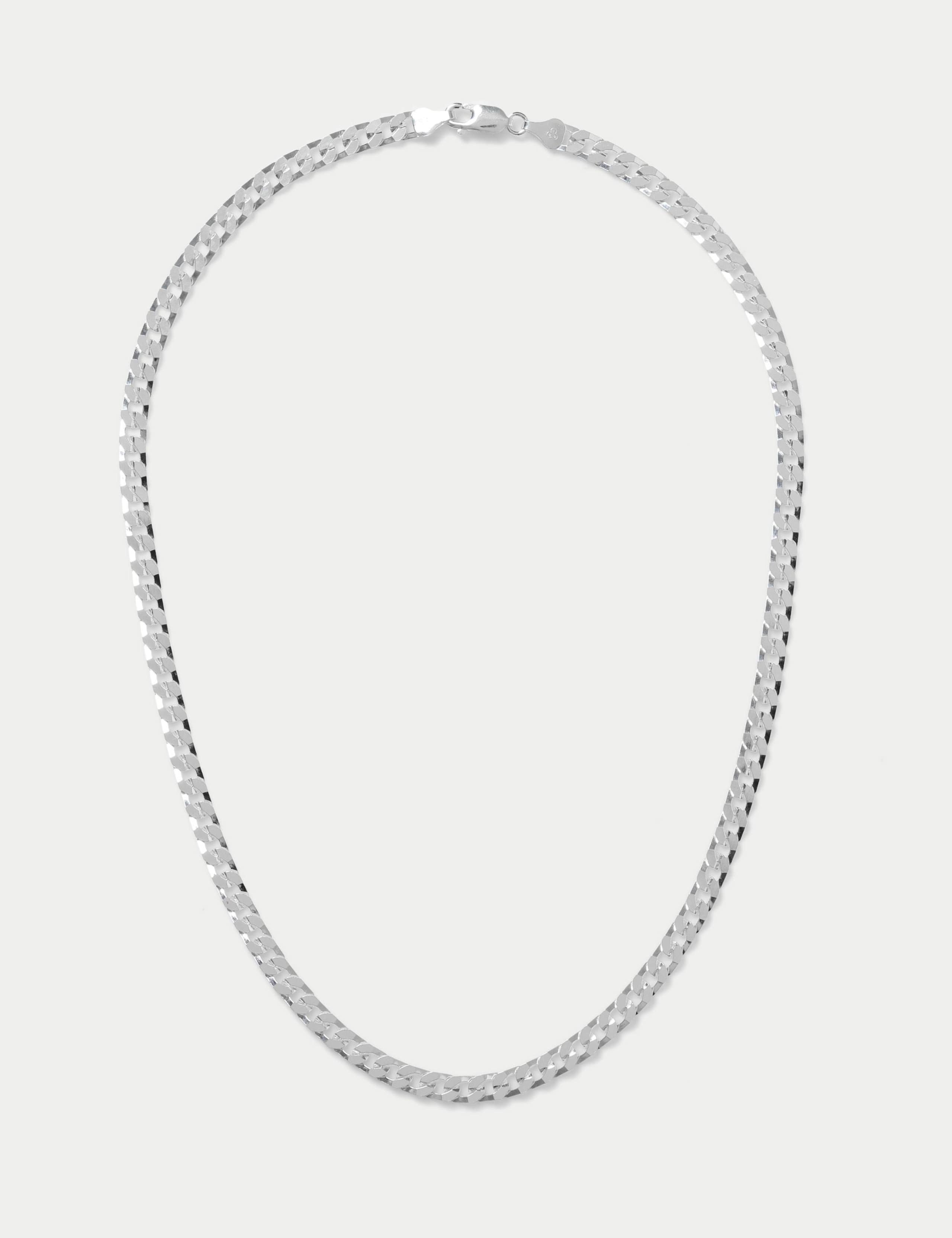 Sterling Curb Necklace 2 of 2