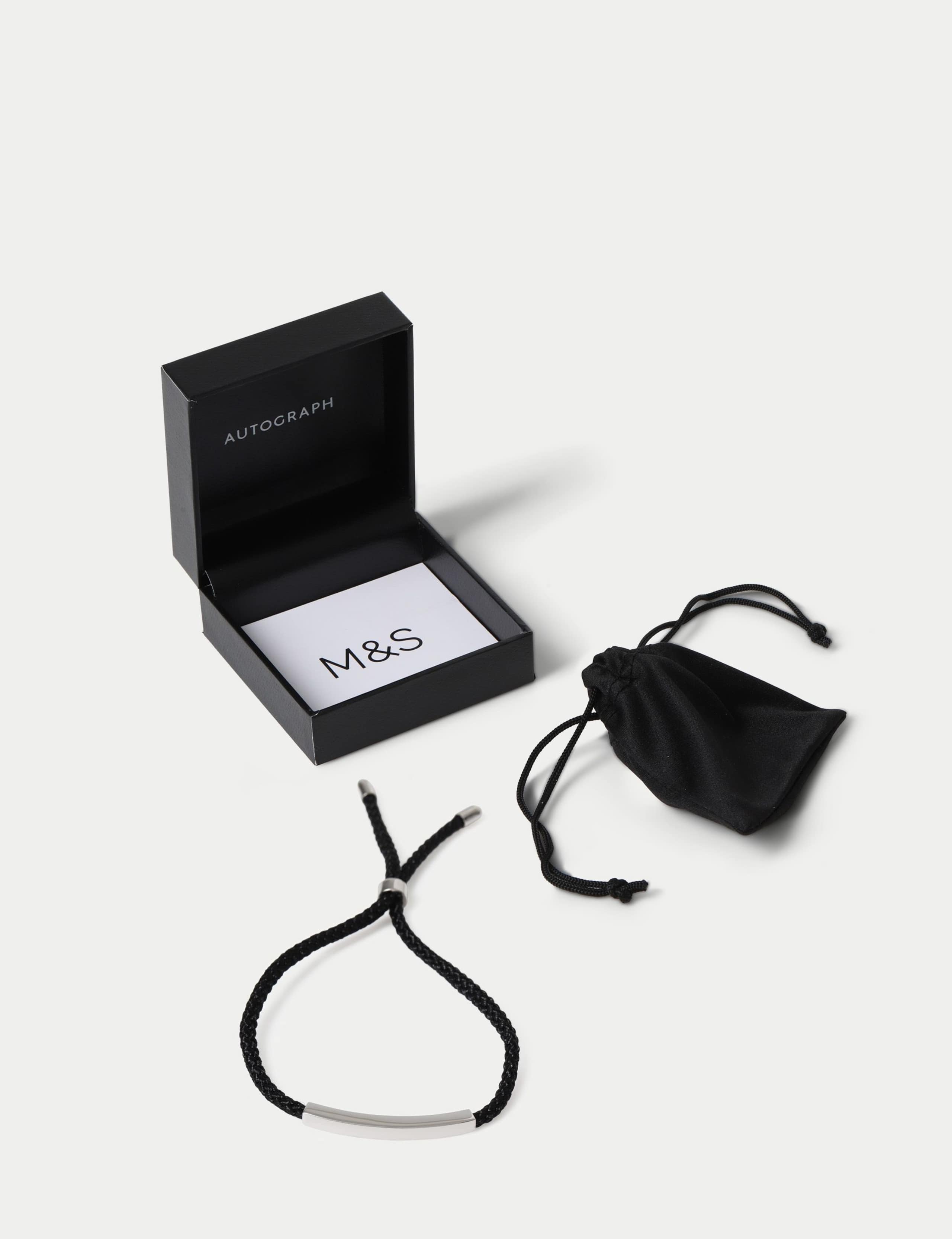 Autograph Silver & Cord Bracelet 1 of 1