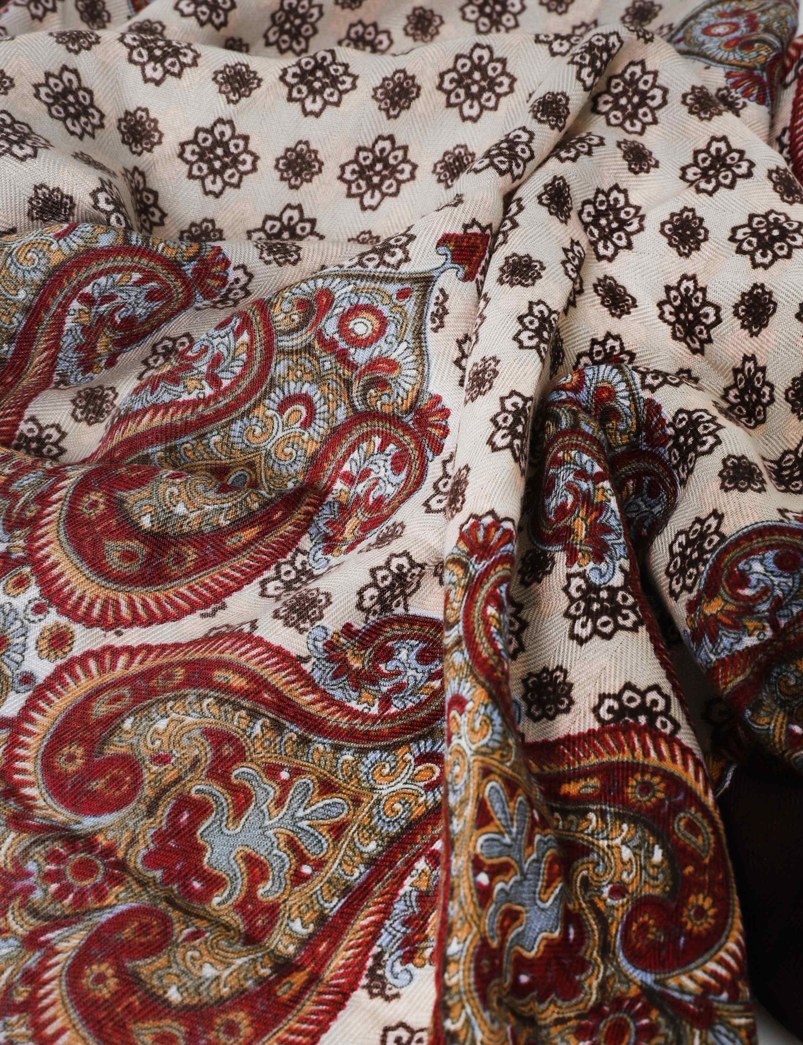 Warm Handle Classic Print Scarf 3 of 3