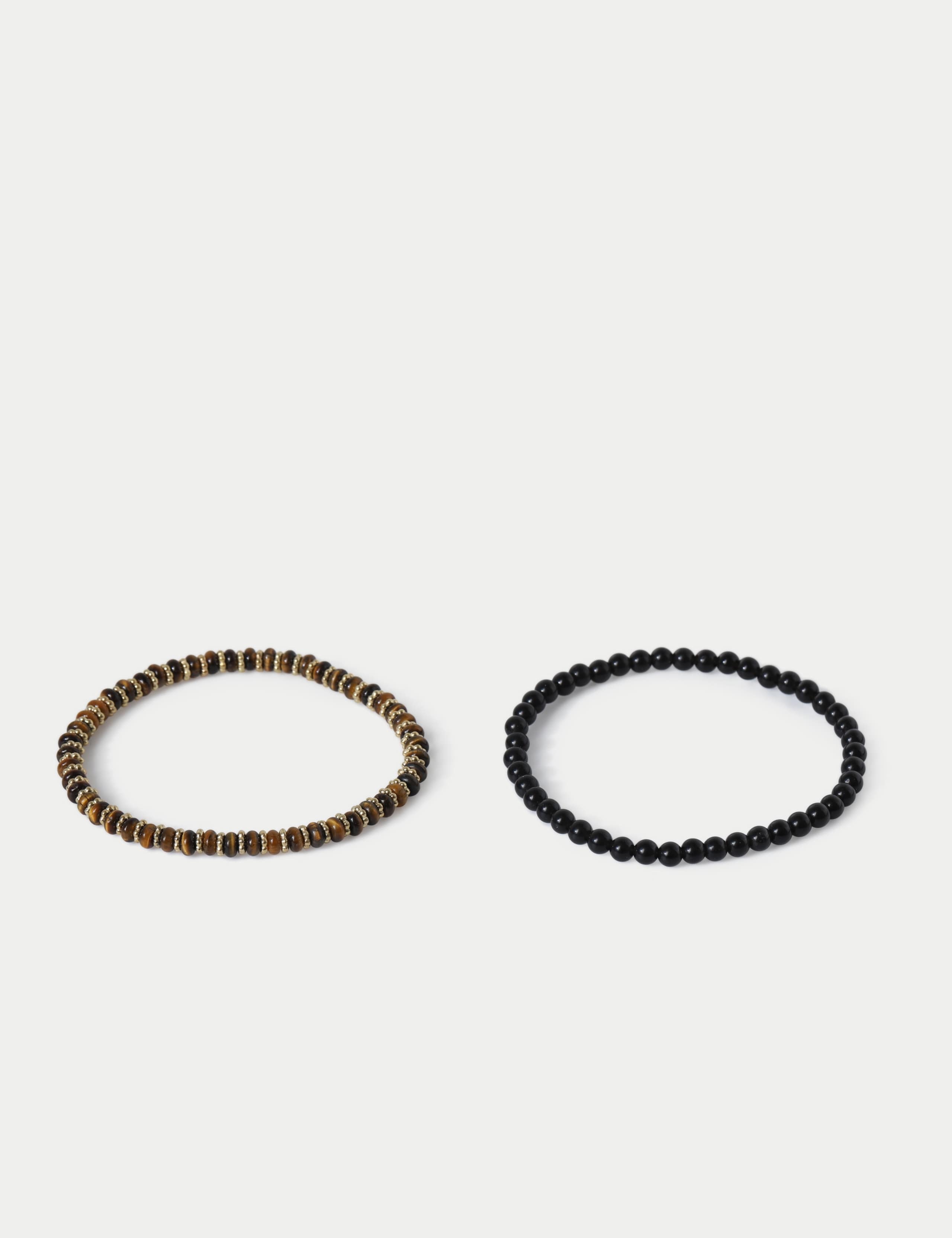 2 Pack Natural Stone Stretch Bracelet 2 of 2