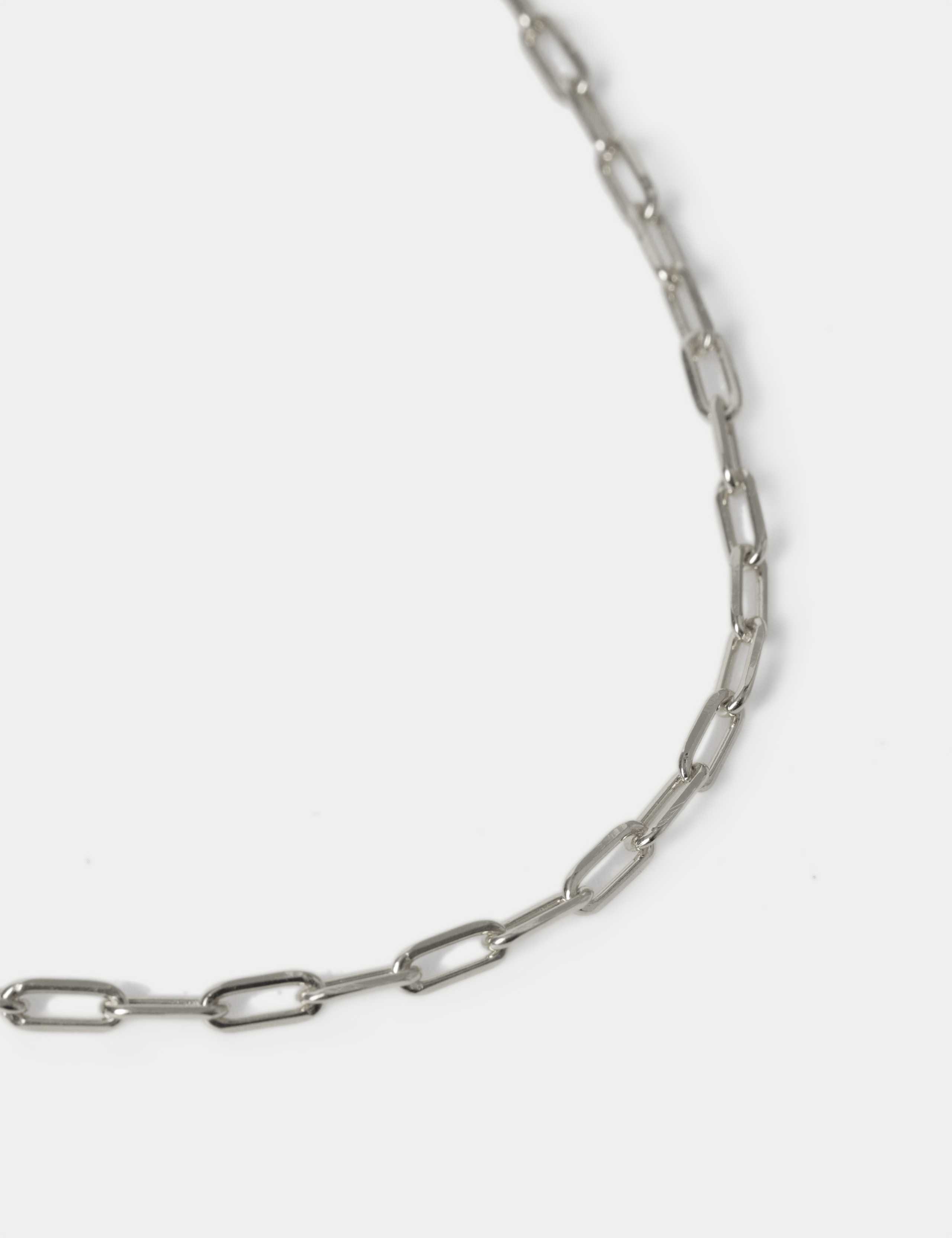 Auto  Sterling Paper Chain Necklace 2 of 3